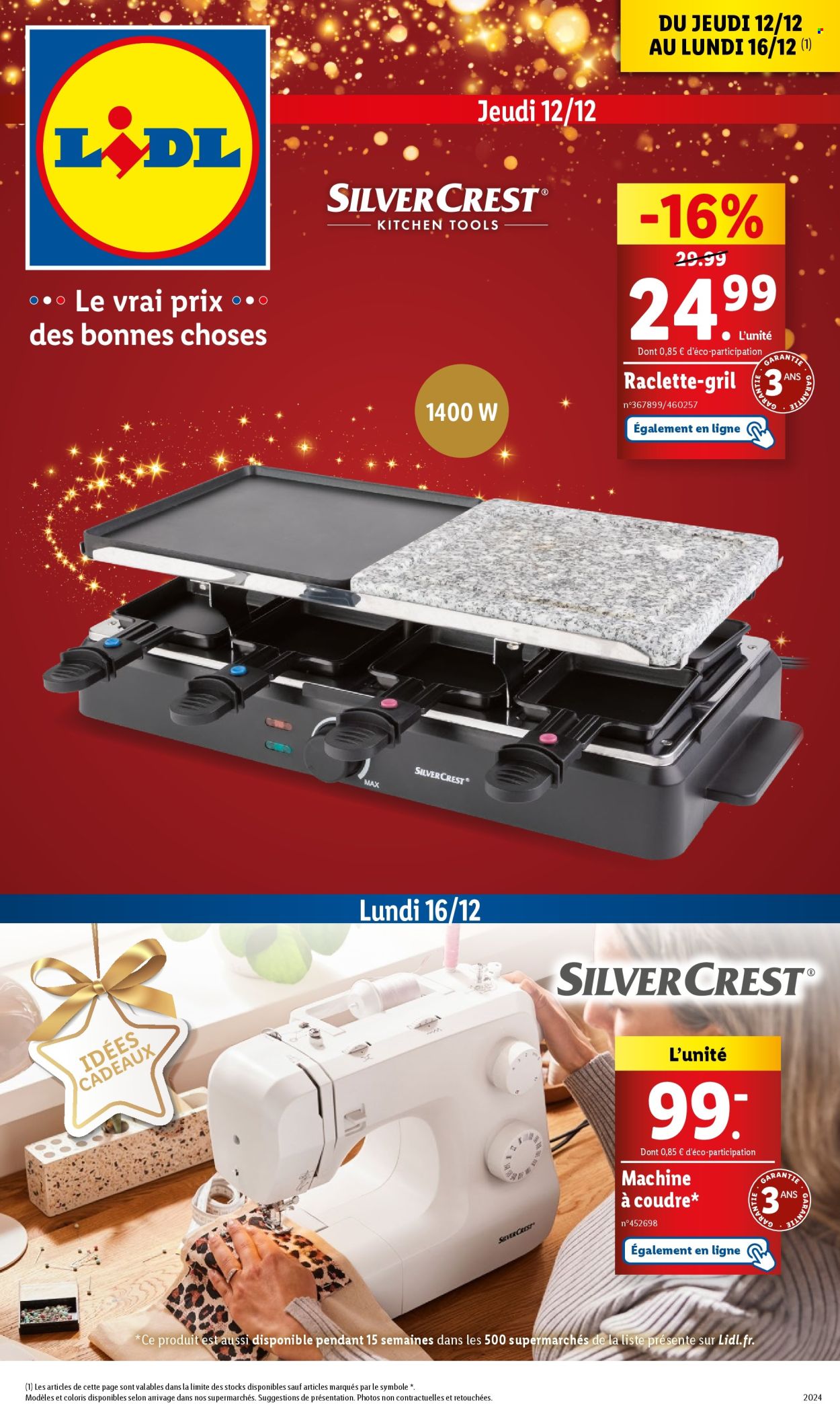 Catalogue Lidl - 12/12/2024 - 16/12/2024. Page 1
