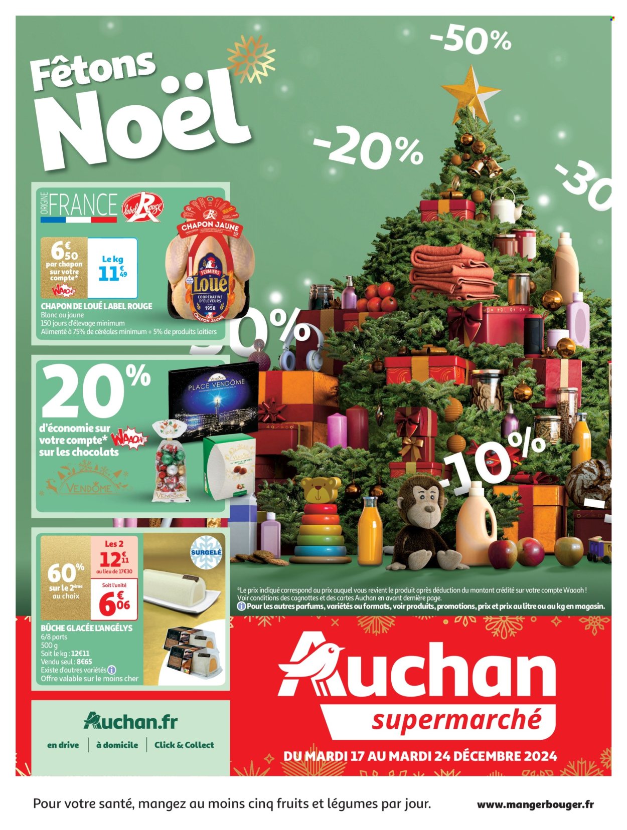 Catalogue Auchan - 17/12/2024 - 24/12/2024. Page 1