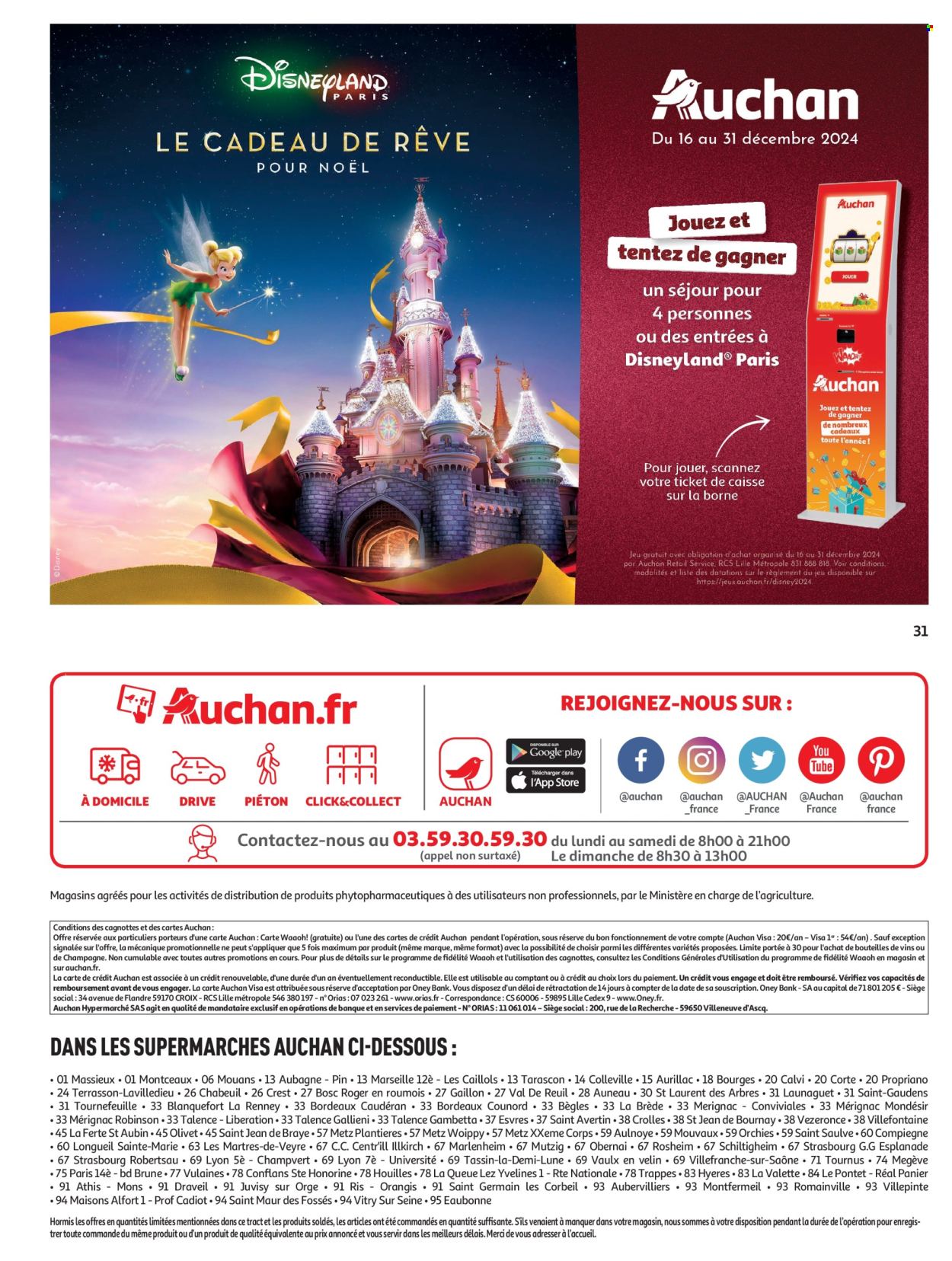 Catalogue Auchan - 17/12/2024 - 24/12/2024. Page 31
