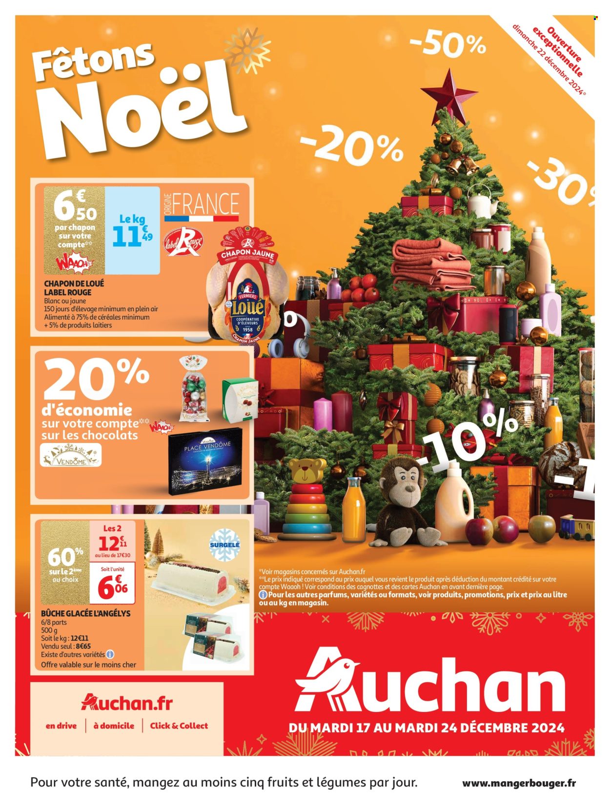 Catalogue Auchan - 17/12/2024 - 24/12/2024. Page 1