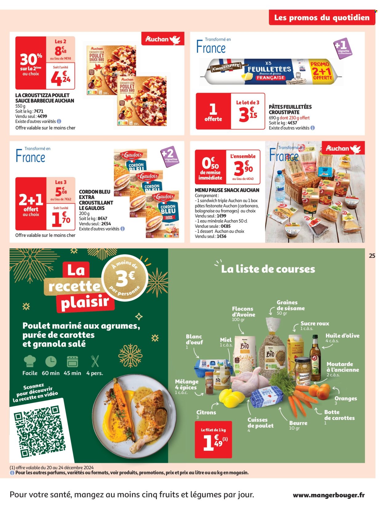 Catalogue Auchan - 17/12/2024 - 24/12/2024. Page 25