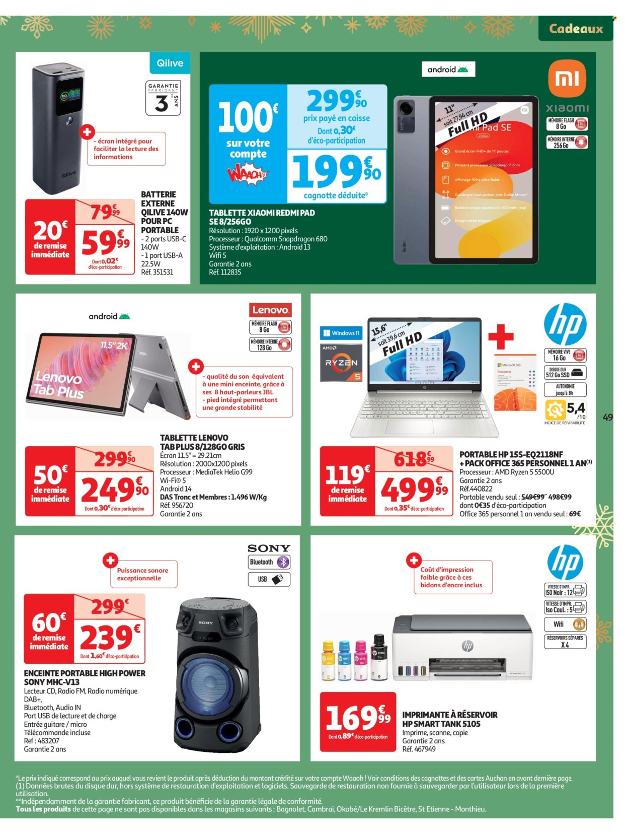 Catalogue Auchan - 17/12/2024 - 24/12/2024. Page 49