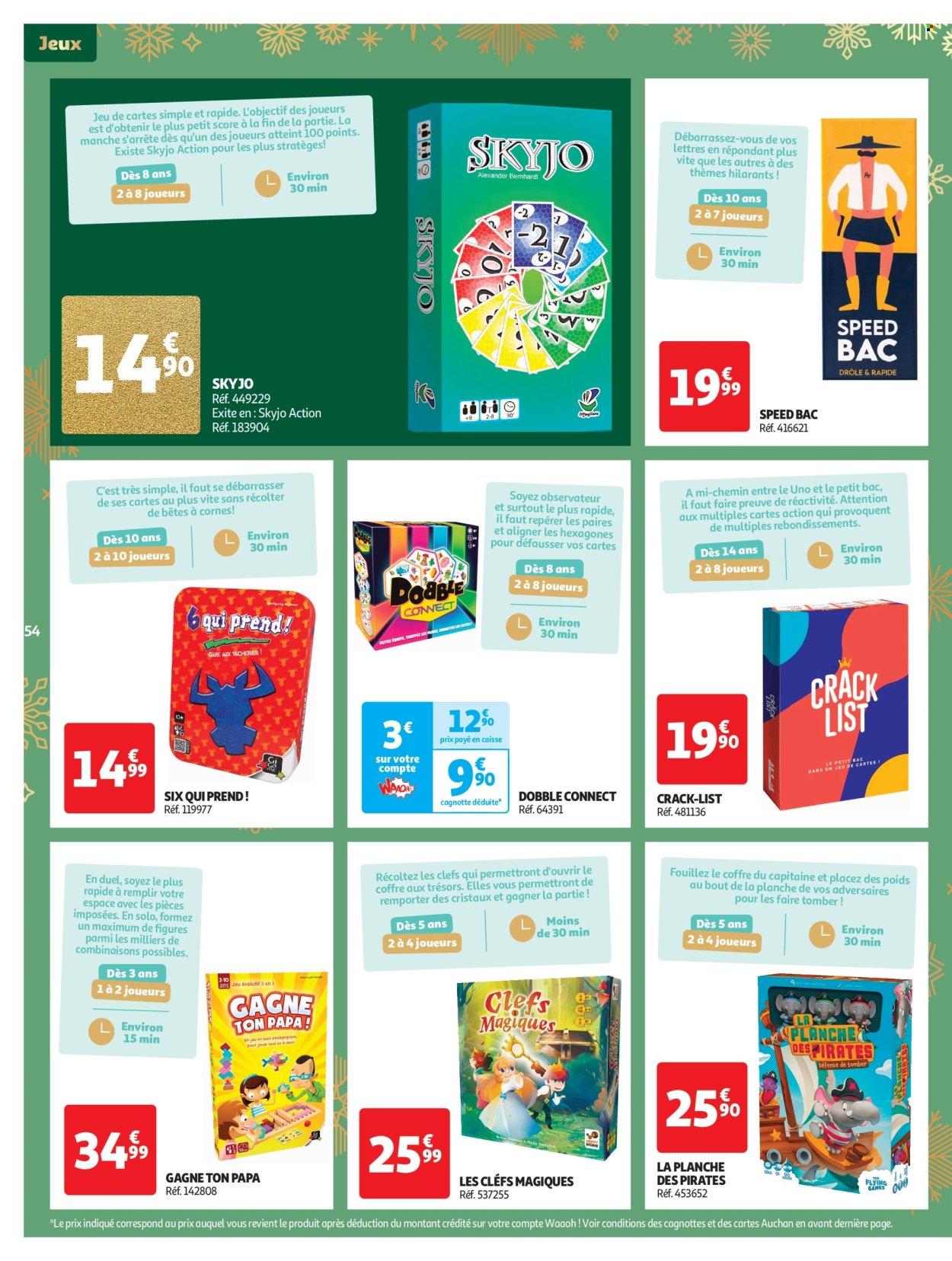 Catalogue Auchan - 17/12/2024 - 24/12/2024. Page 54