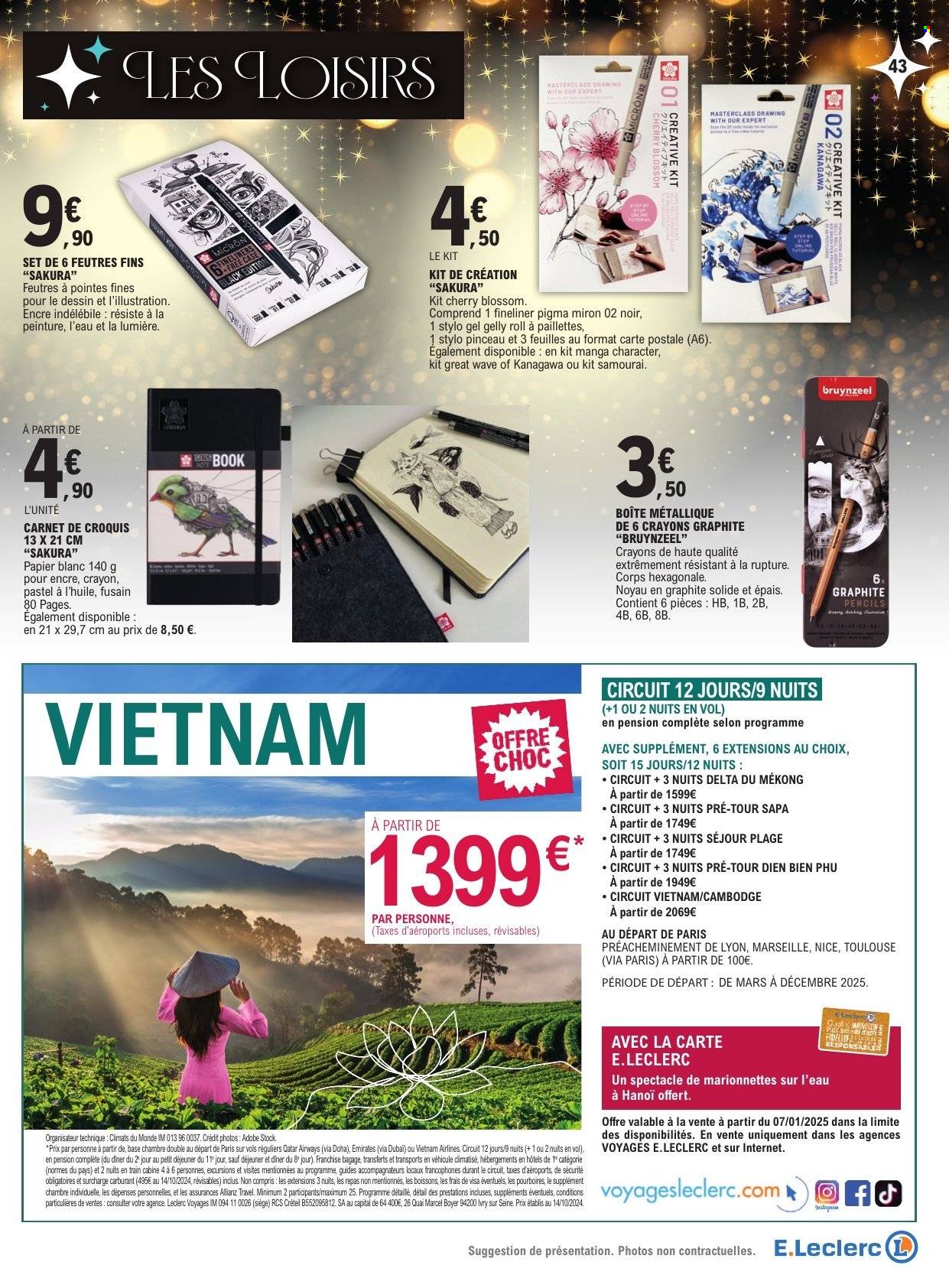 Catalogue E.Leclerc - 17/12/2024 - 31/12/2024. Page 43