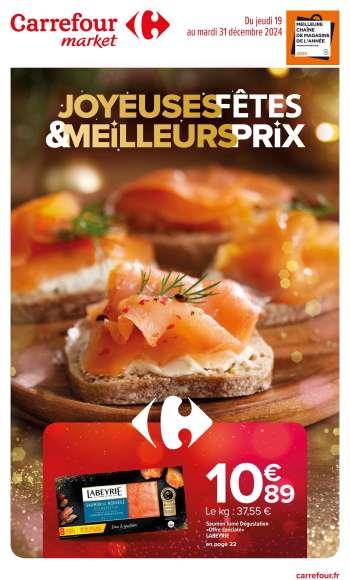 Catalogue Carrefour Market - 17/12/2024 - 31/12/2024.