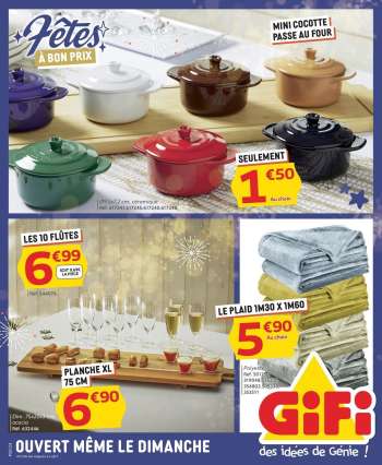 Catalogue GiFi - 17/12/2024 - 24/12/2024.