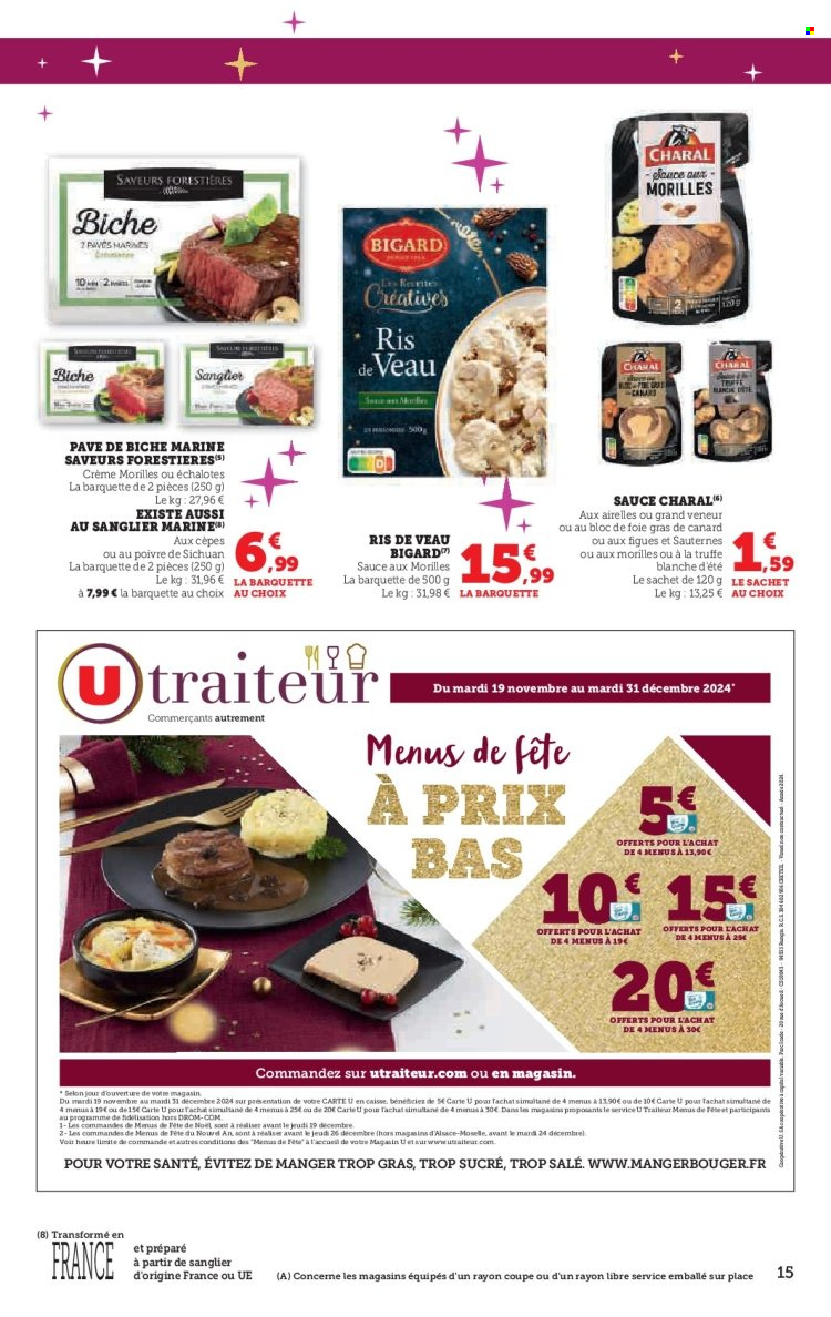 Catalogue SUPER U - 17/12/2024 - 24/12/2024. Page 15