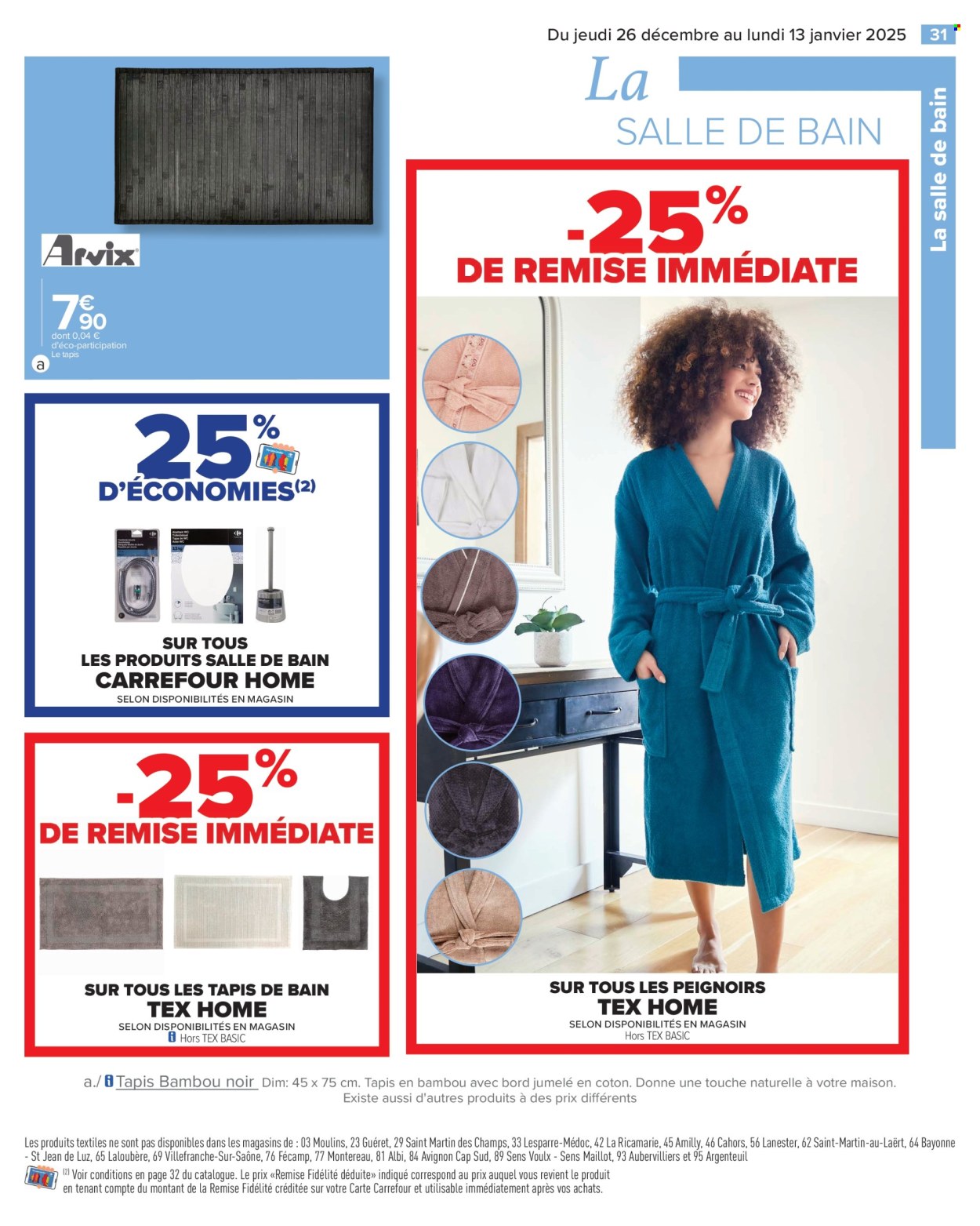 Catalogue Carrefour Hypermarchés - 26/12/2024 - 13/01/2025. Page 33