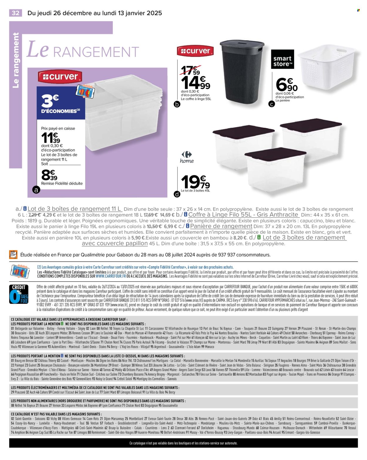 Catalogue Carrefour Hypermarchés - 26/12/2024 - 13/01/2025. Page 34