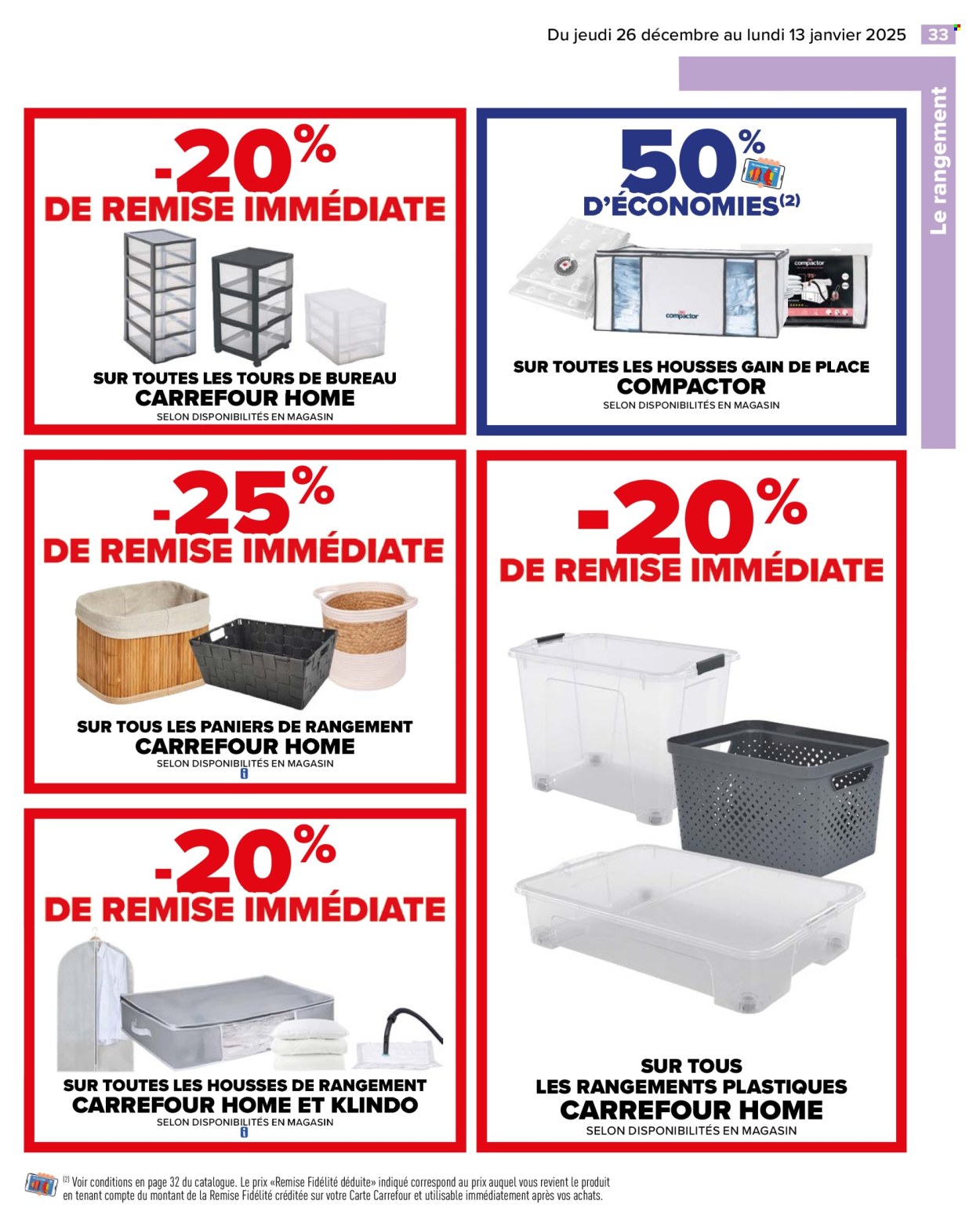 Catalogue Carrefour Hypermarchés - 26/12/2024 - 13/01/2025. Page 35