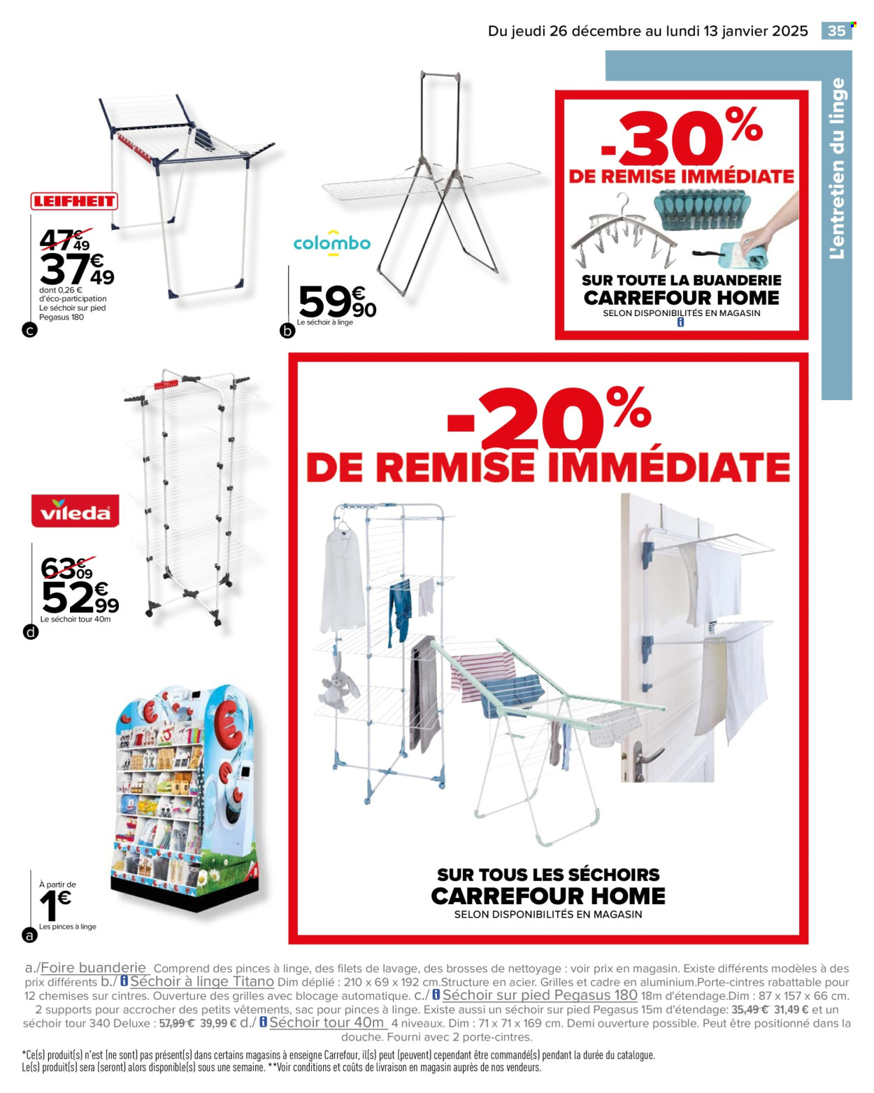Catalogue Carrefour Hypermarchés - 26/12/2024 - 13/01/2025. Page 37