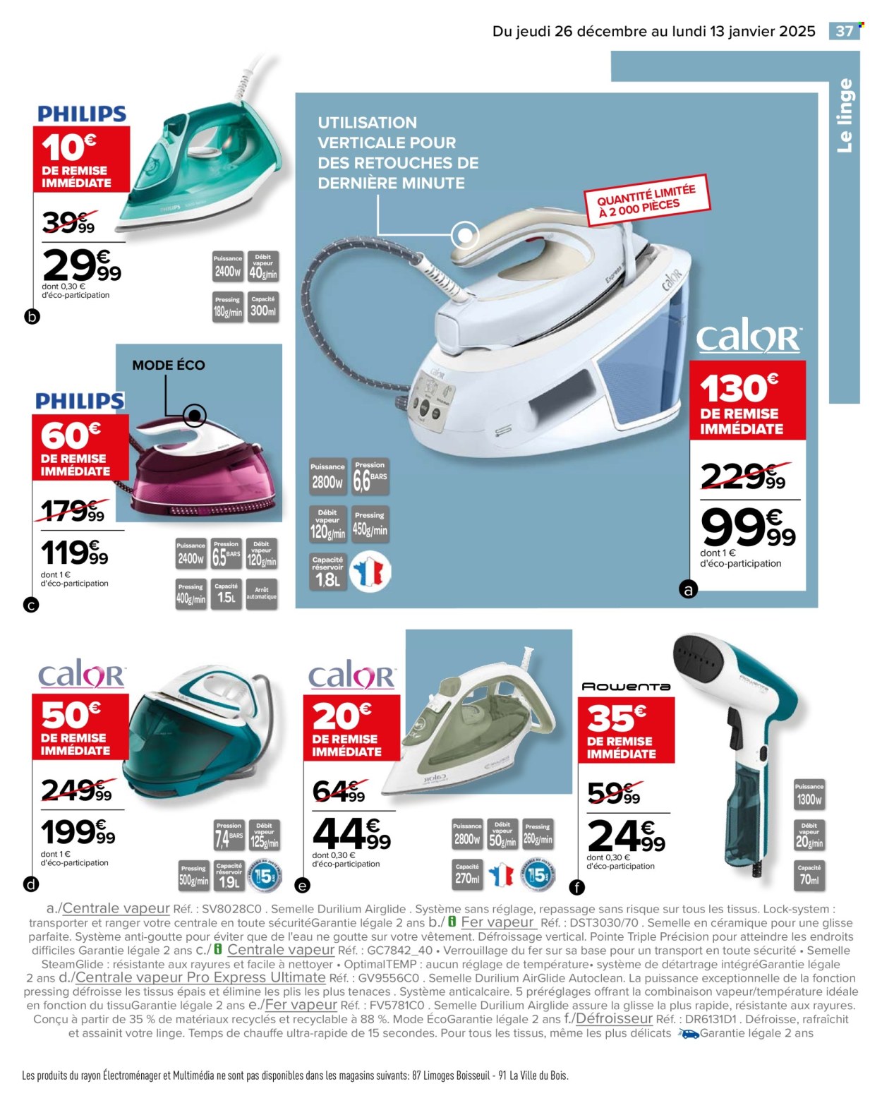 Catalogue Carrefour Hypermarchés - 26/12/2024 - 13/01/2025. Page 39