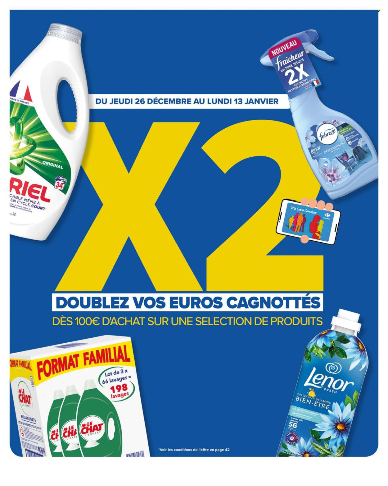 Catalogue Carrefour Hypermarchés - 26/12/2024 - 13/01/2025. Page 43