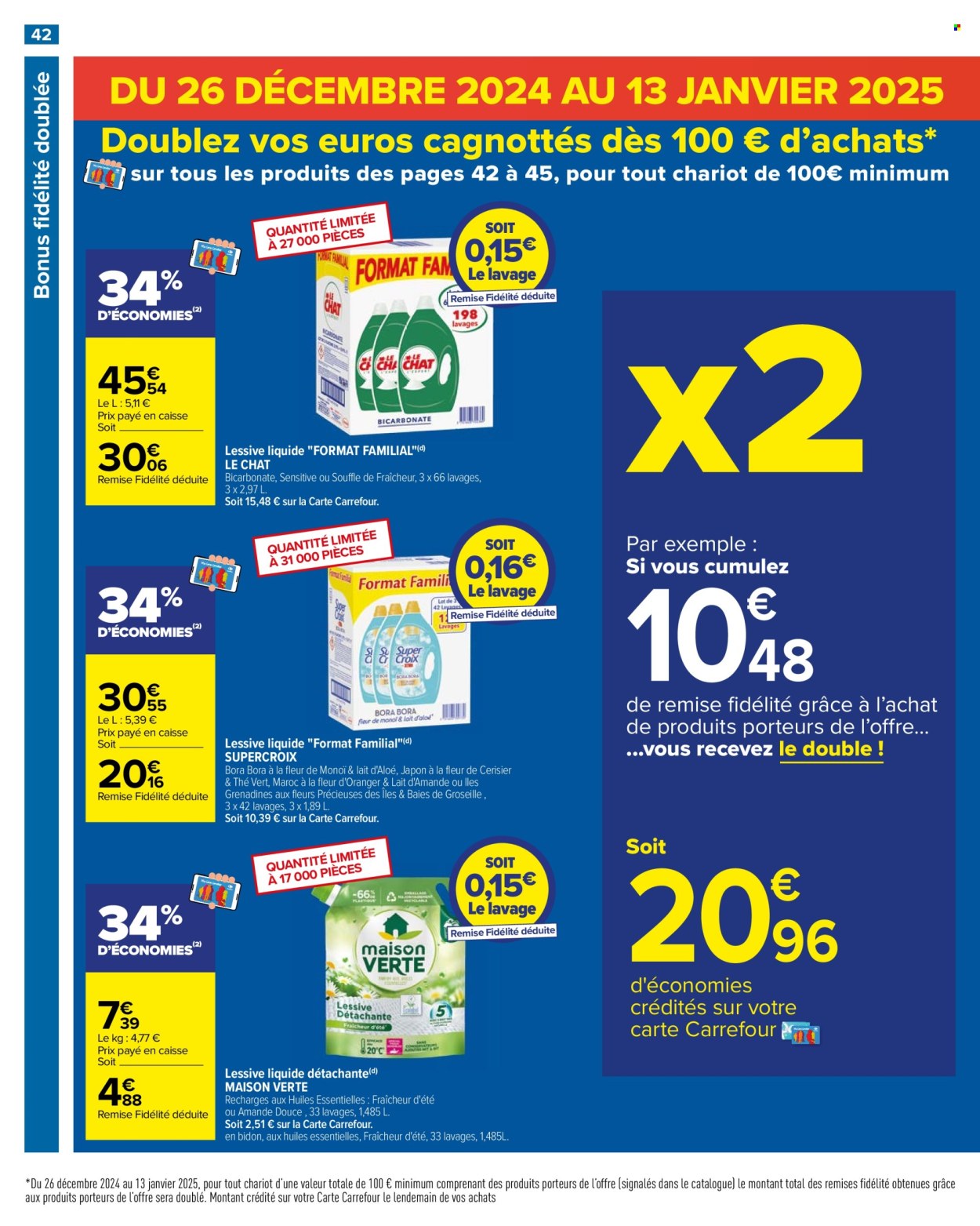 Catalogue Carrefour Hypermarchés - 26/12/2024 - 13/01/2025. Page 44