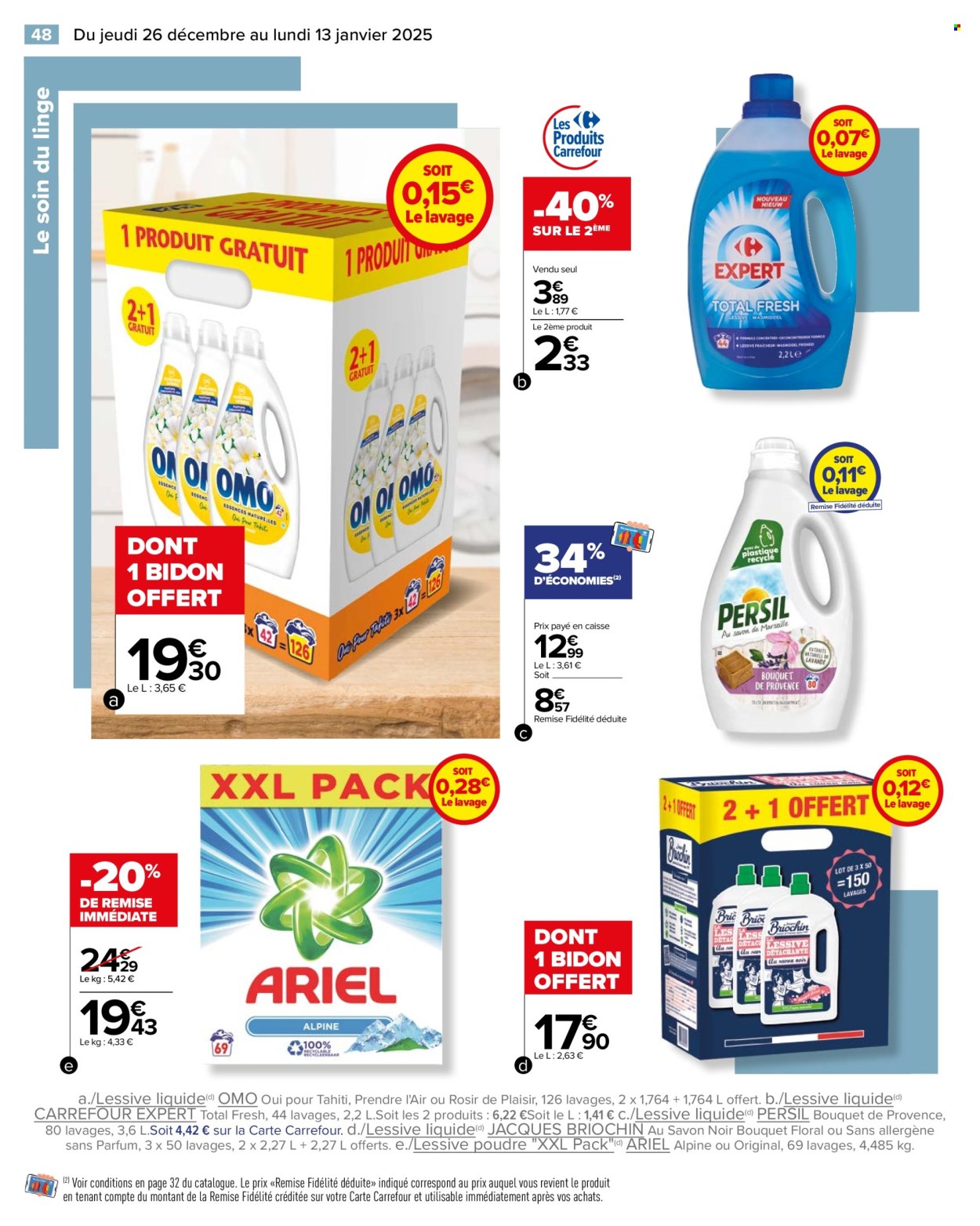 Catalogue Carrefour Hypermarchés - 26/12/2024 - 13/01/2025. Page 50