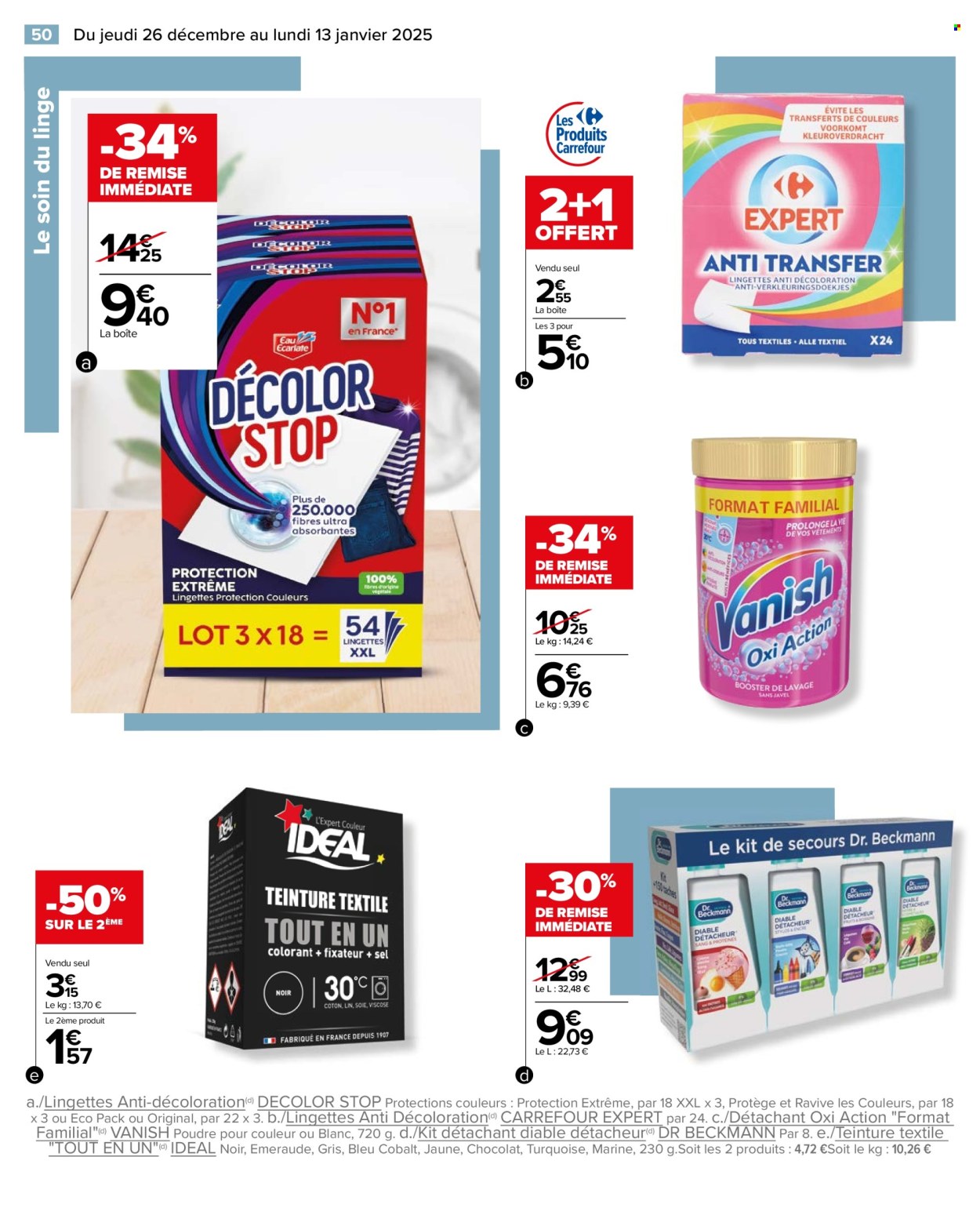 Catalogue Carrefour Hypermarchés - 26/12/2024 - 13/01/2025. Page 52