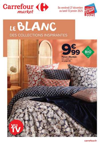 Catalogue Carrefour Market - 27/12/2024 - 13/01/2025.