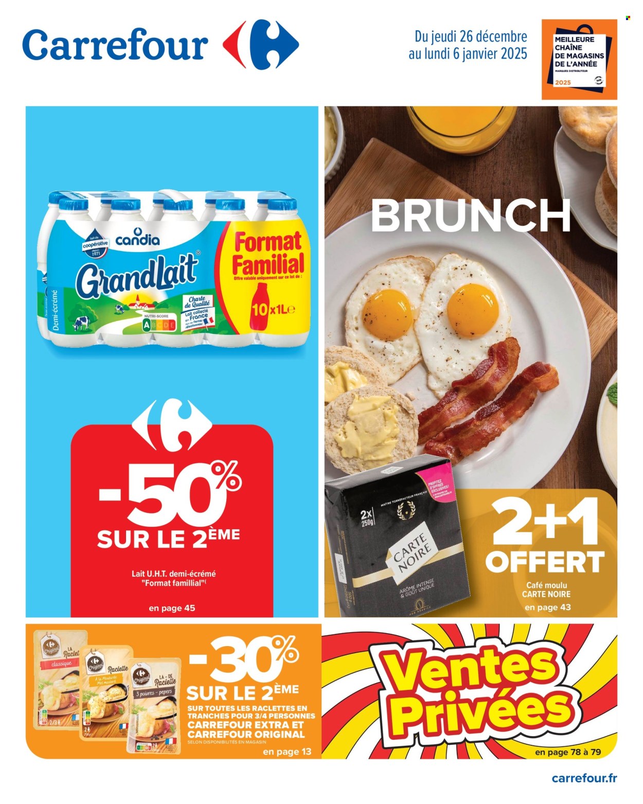 Catalogue Carrefour Hypermarchés - 26/12/2024 - 06/01/2025. Page 1