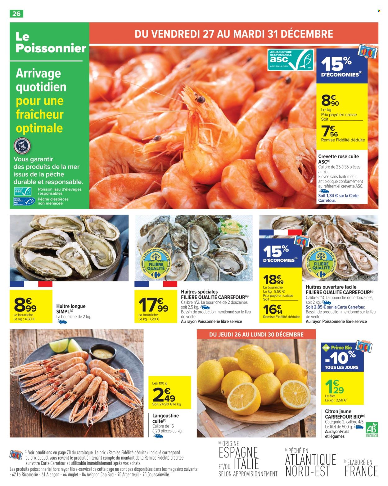 Catalogue Carrefour Hypermarchés - 26/12/2024 - 06/01/2025. Page 32