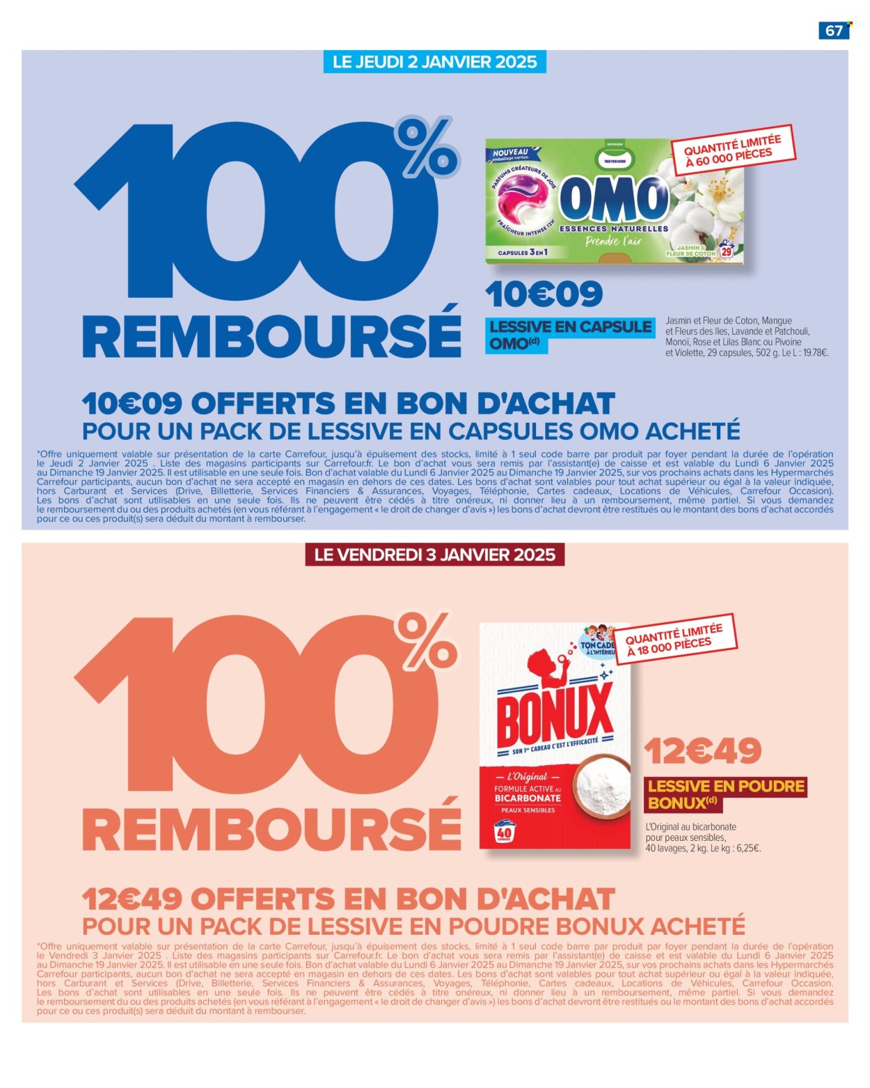 Catalogue Carrefour Hypermarchés - 26/12/2024 - 06/01/2025. Page 73