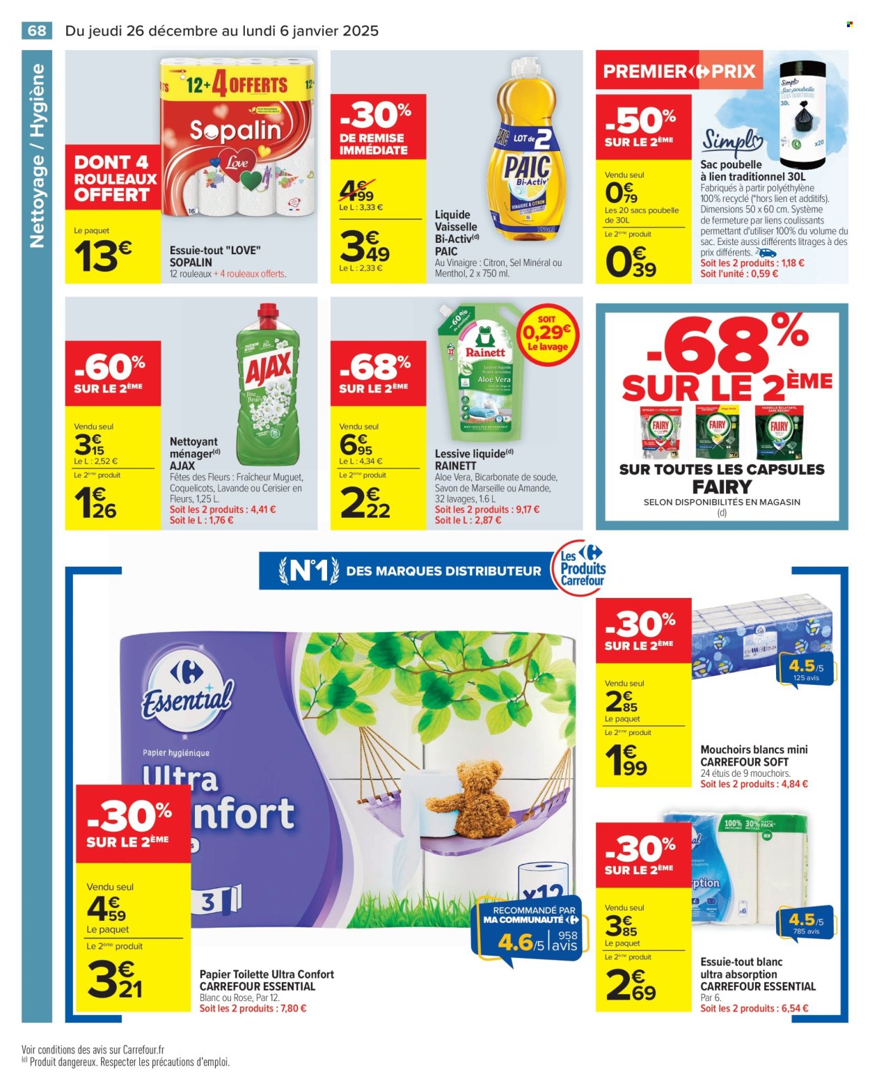 Catalogue Carrefour Hypermarchés - 26/12/2024 - 06/01/2025. Page 74
