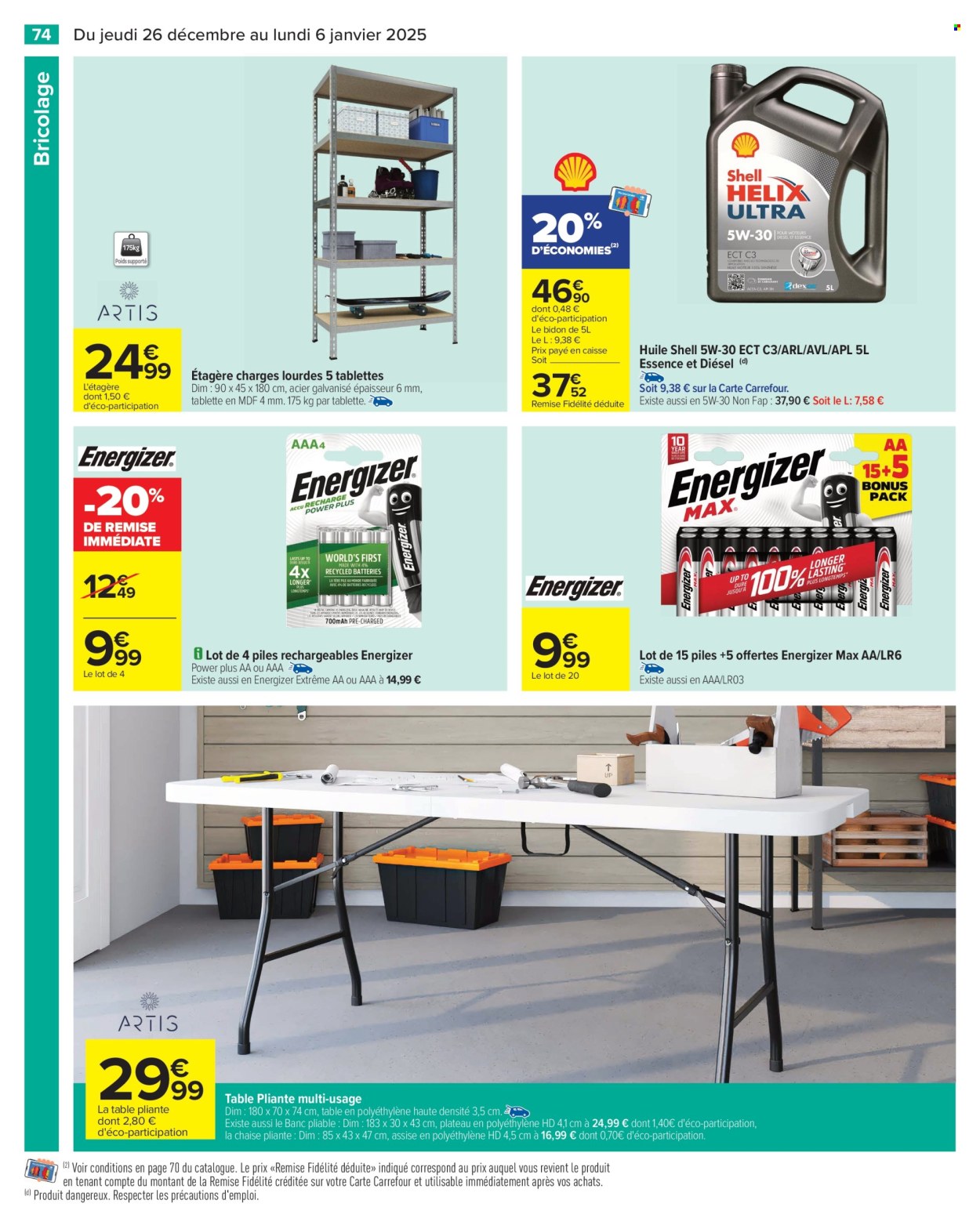 Catalogue Carrefour Hypermarchés - 26/12/2024 - 06/01/2025. Page 80