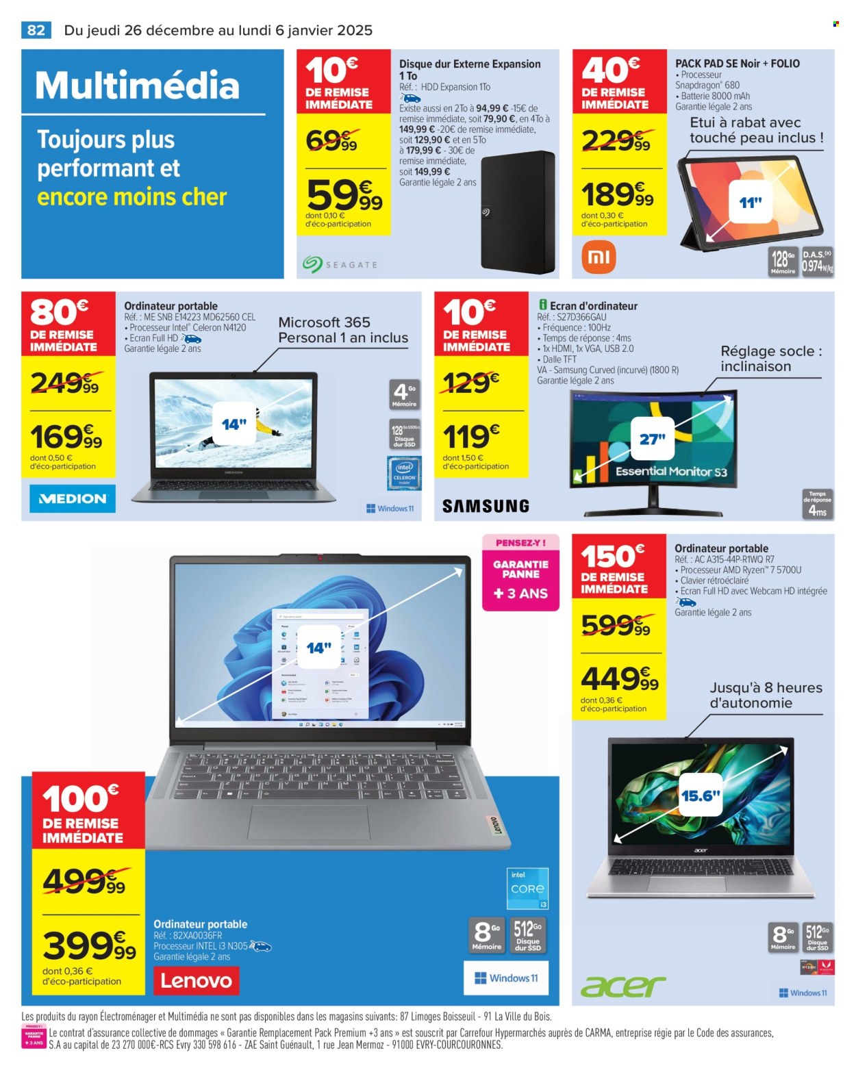 Catalogue Carrefour Hypermarchés - 26/12/2024 - 06/01/2025. Page 88