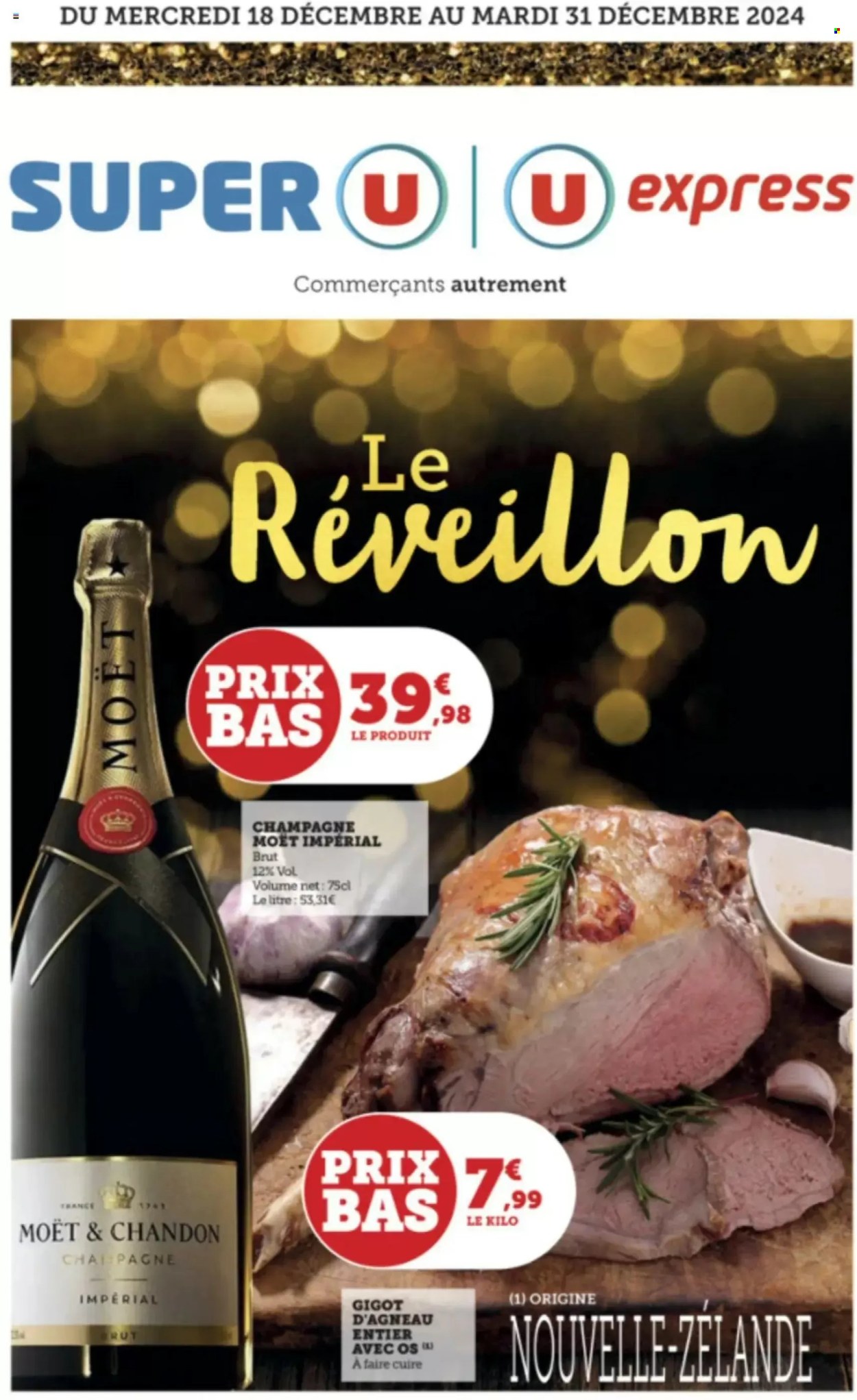 Catalogue Magasins U - 18/12/2024 - 31/12/2024. Page 1