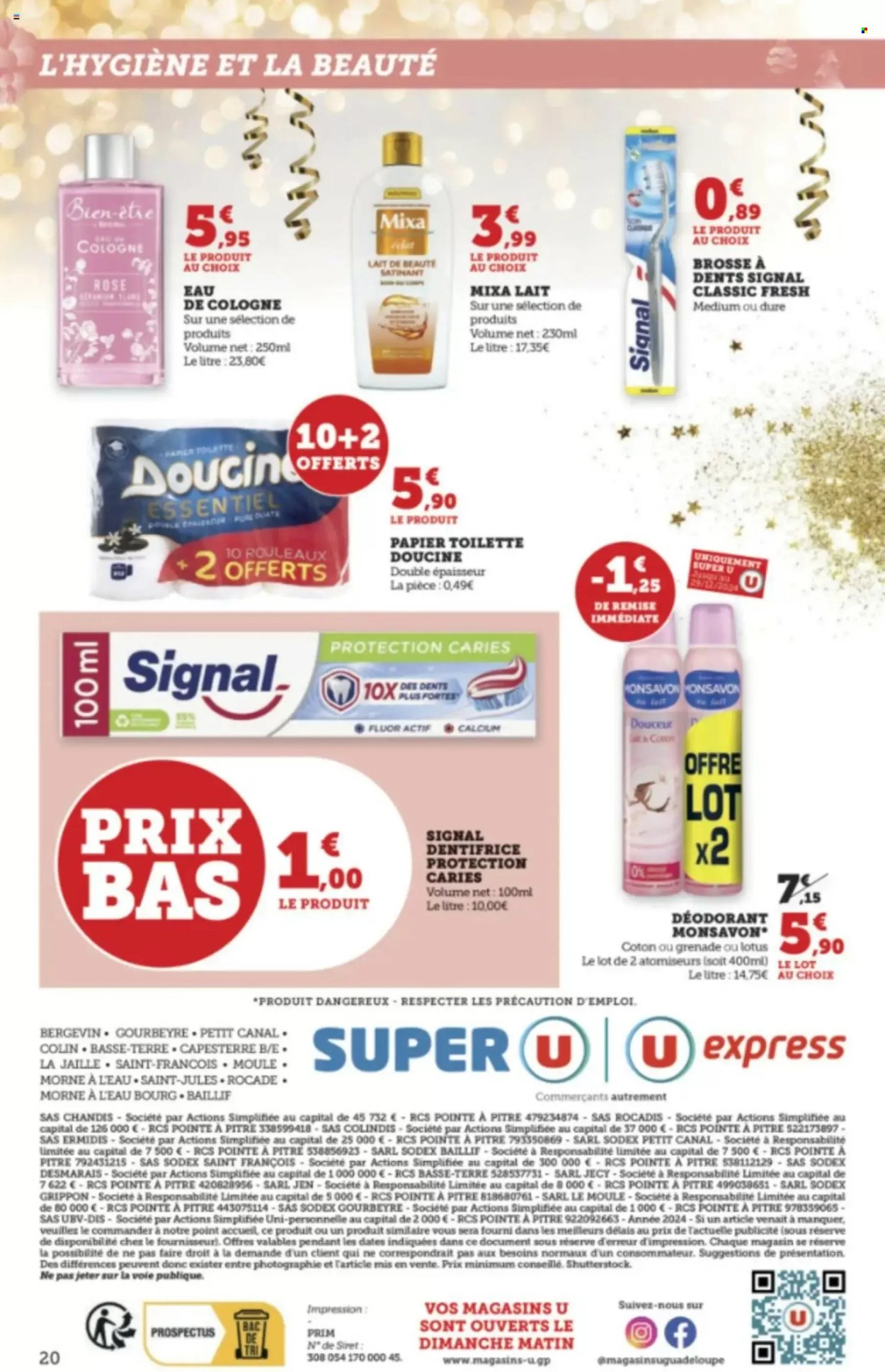 Catalogue Magasins U - 18/12/2024 - 31/12/2024. Page 20