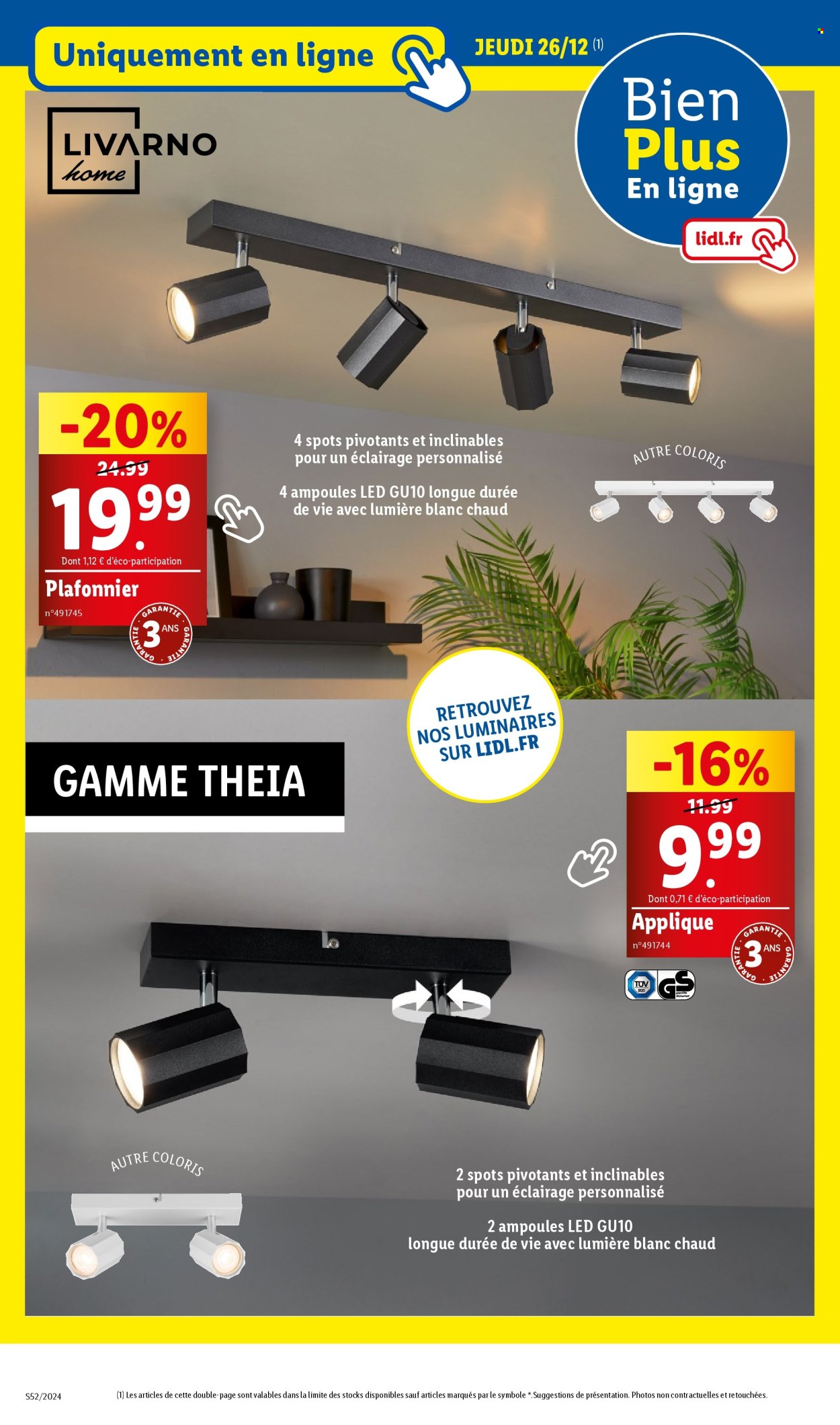 Catalogue Lidl - 26/12/2024 - 31/12/2024. Page 52