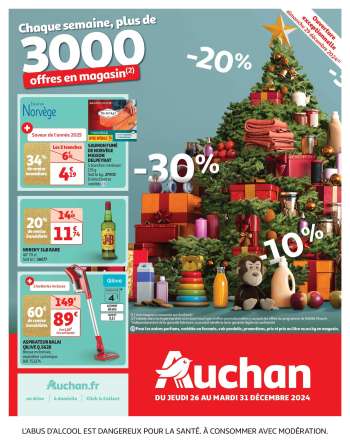 Catalogue Auchan - 26/12/2024 - 31/12/2024.