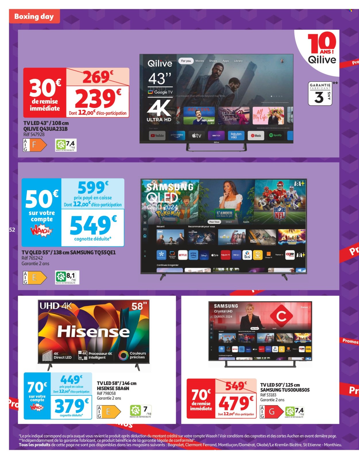 Catalogue Auchan - 26/12/2024 - 31/12/2024. Page 53