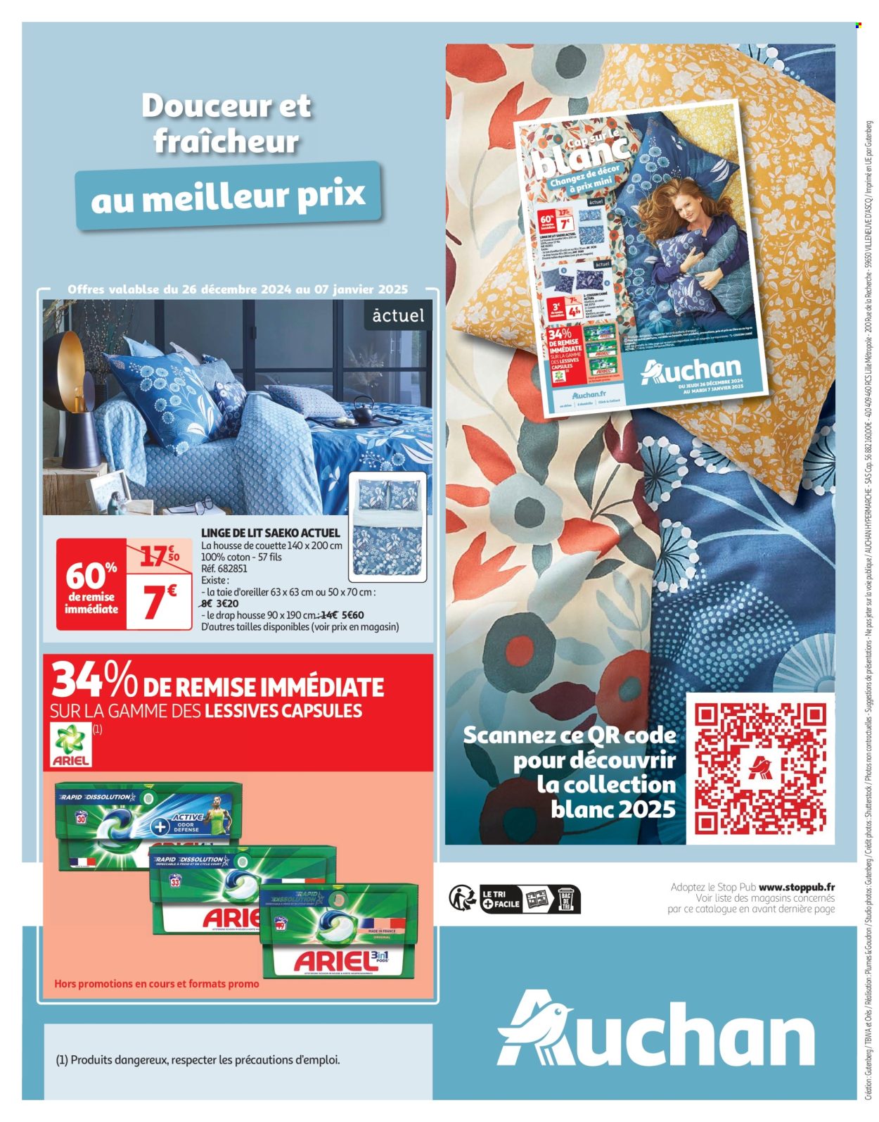 Catalogue Auchan - 26/12/2024 - 31/12/2024. Page 58
