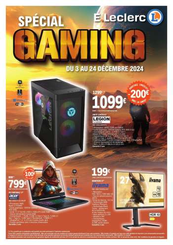 Catalogue E.Leclerc - 03/12/2024 - 24/12/2024.