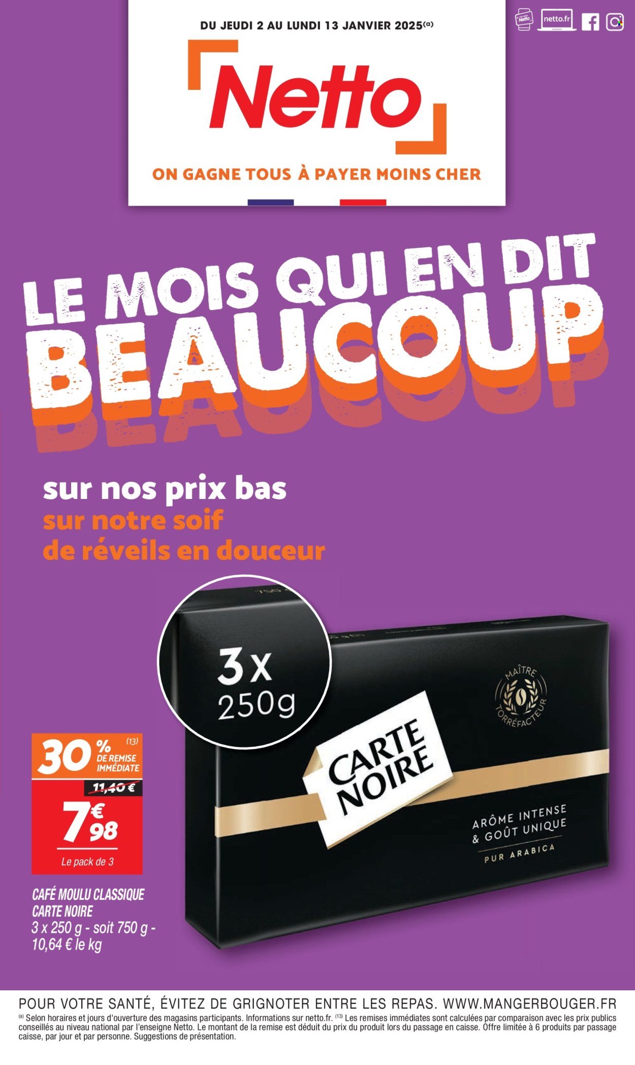 Catalogue Netto - 02/01/2025 - 13/01/2025. Page 1