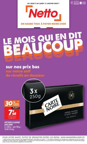 Catalogue Netto - 02/01/2025 - 13/01/2025.