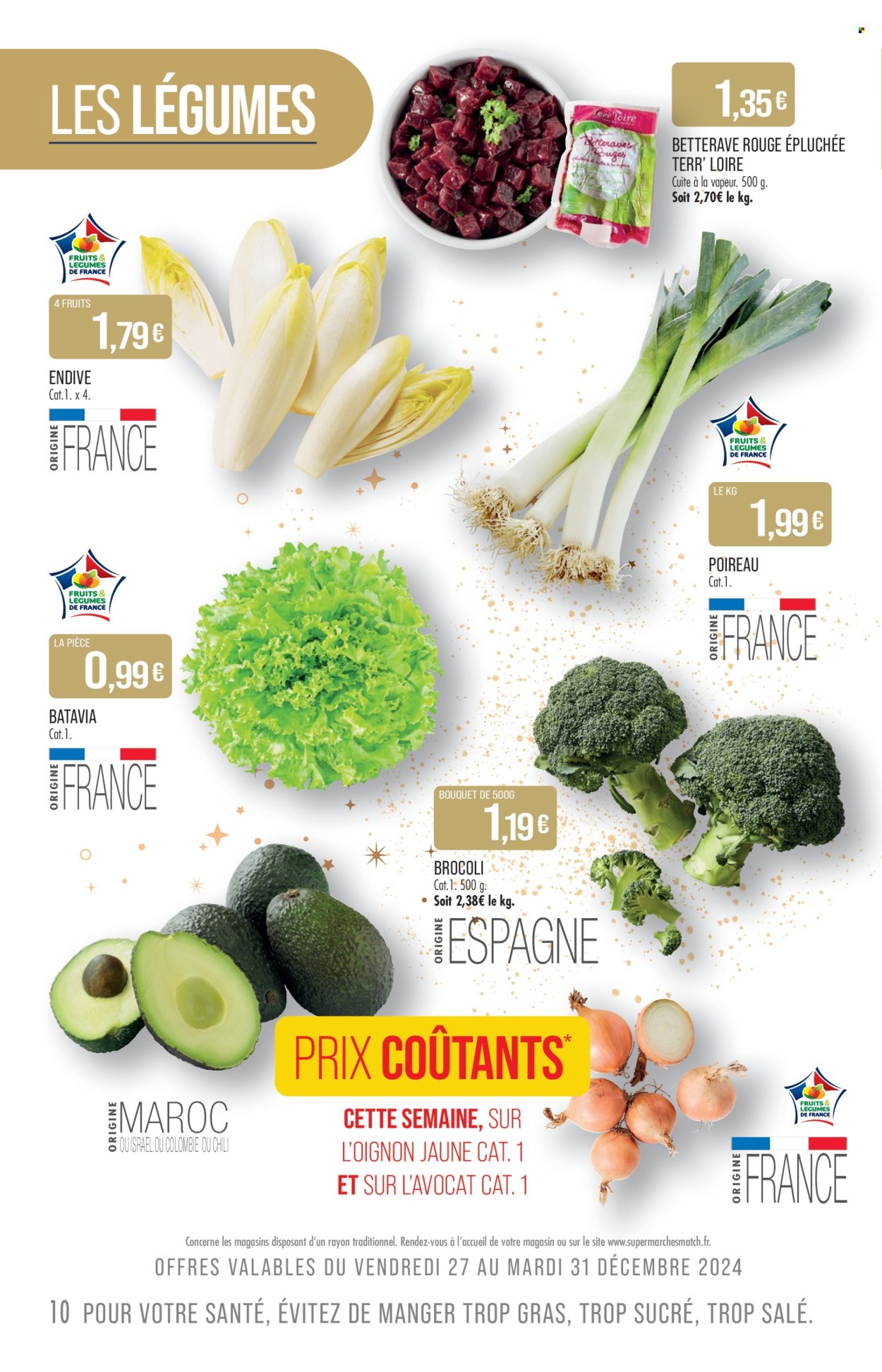 Catalogue Supermarché Match - 27/12/2024 - 05/01/2025. Page 10