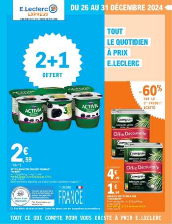 Catalogue E.Leclerc - 26/12/2024 - 31/12/2024.