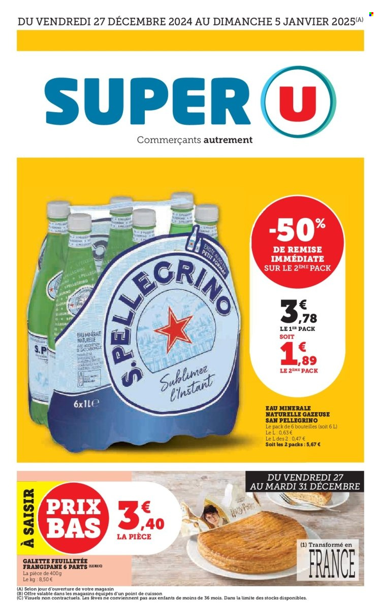 Catalogue SUPER U - 27/12/2024 - 05/01/2025. Page 1