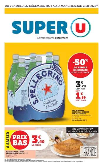Catalogue SUPER U - 27/12/2024 - 05/01/2025.