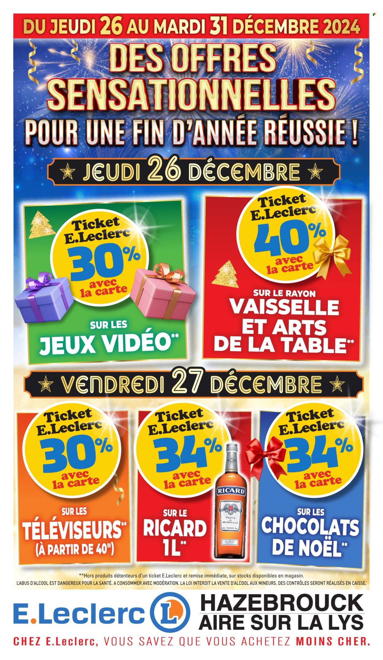 Catalogue E.Leclerc - 26/12/2024 - 31/12/2024. Page 1