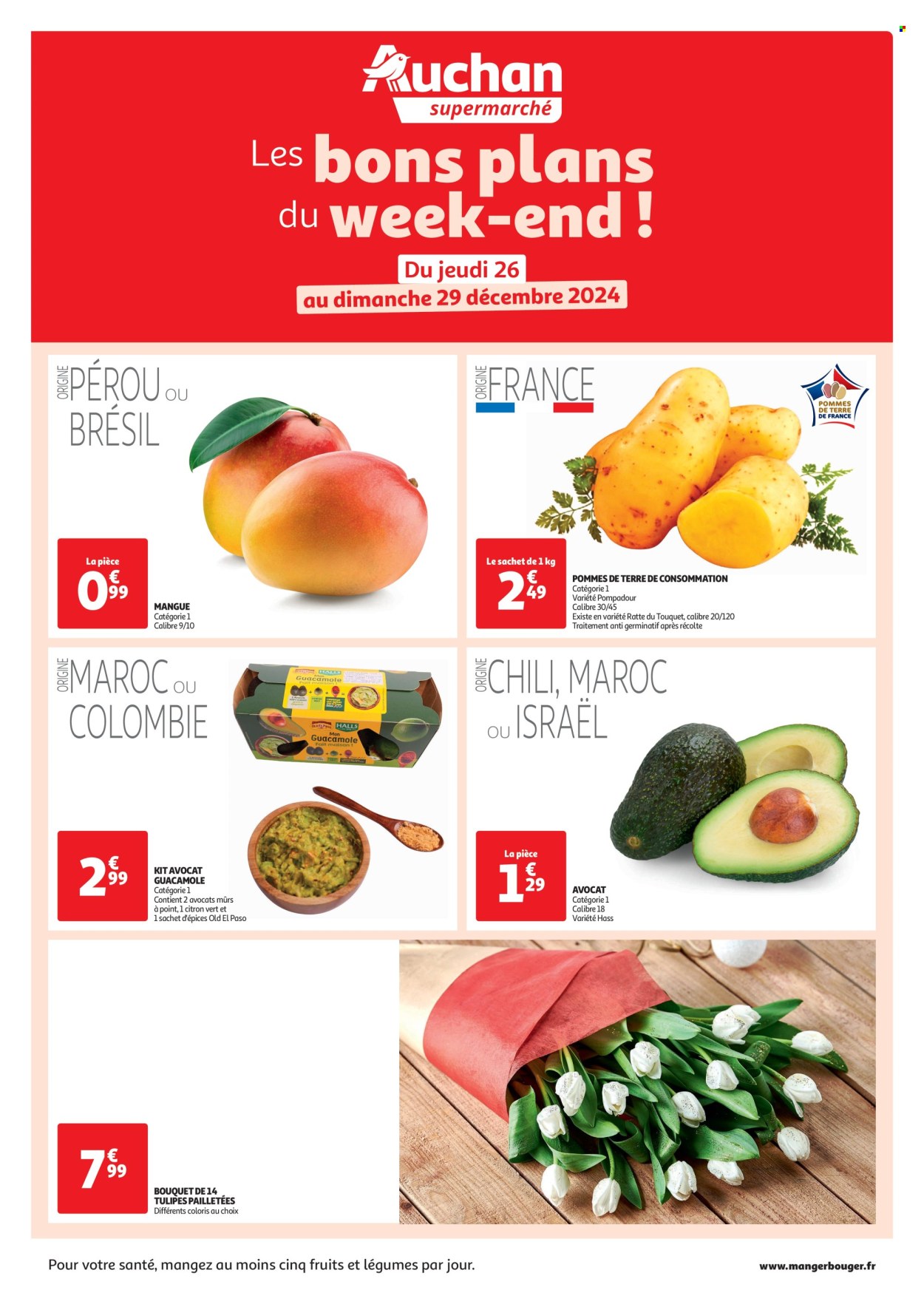 Catalogue Auchan - 26/12/2024 - 29/12/2024. Page 1