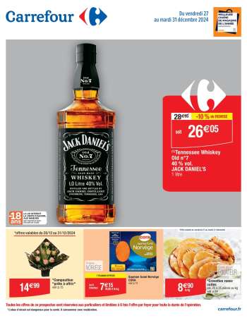 Catalogue Carrefour Hypermarchés - 27/12/2024 - 31/12/2024.