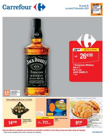 Catalogue Carrefour Hypermarchés - 26/12/2024 - 31/12/2024.