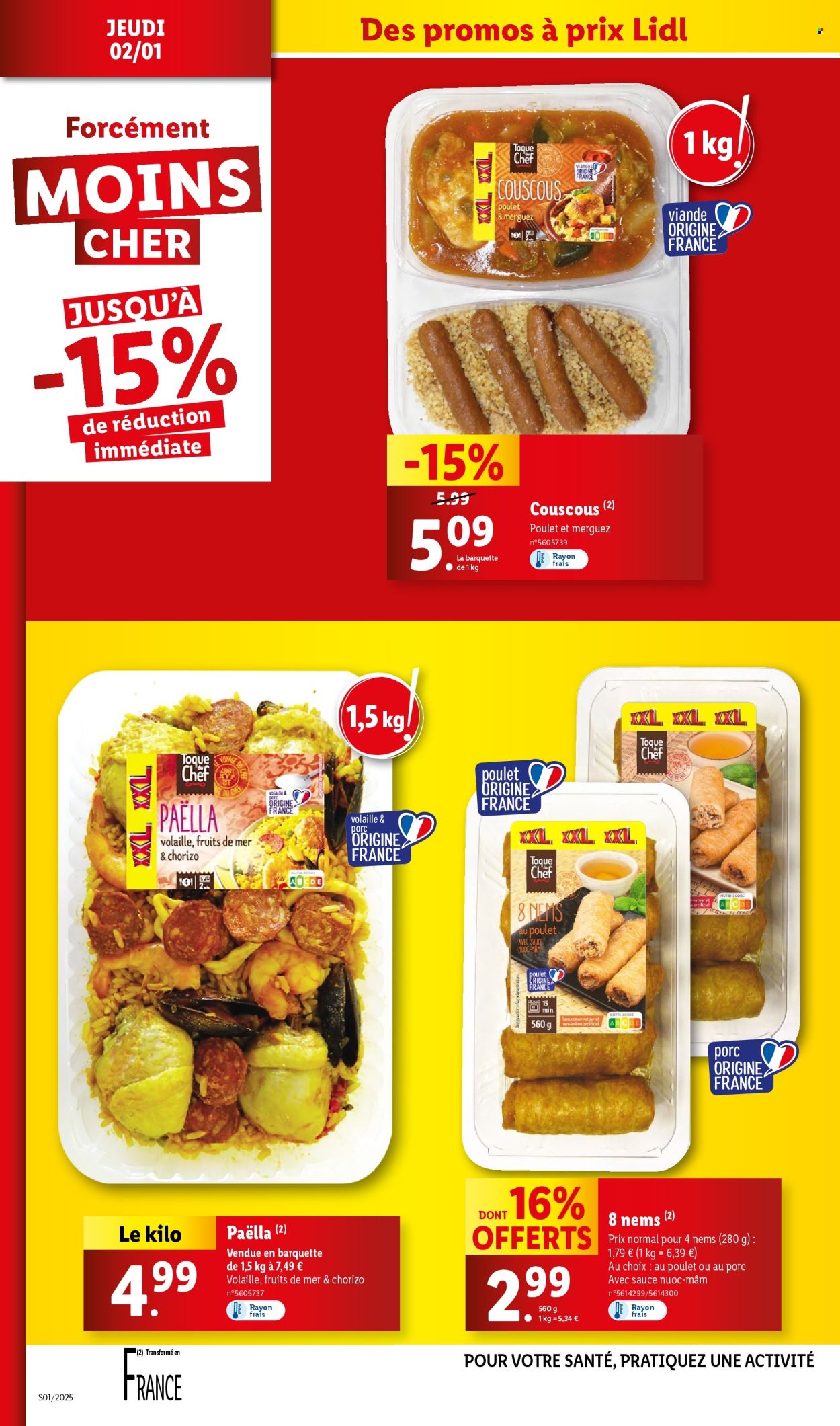 Catalogue Lidl - 02/01/2025 - 07/01/2025. Page 16