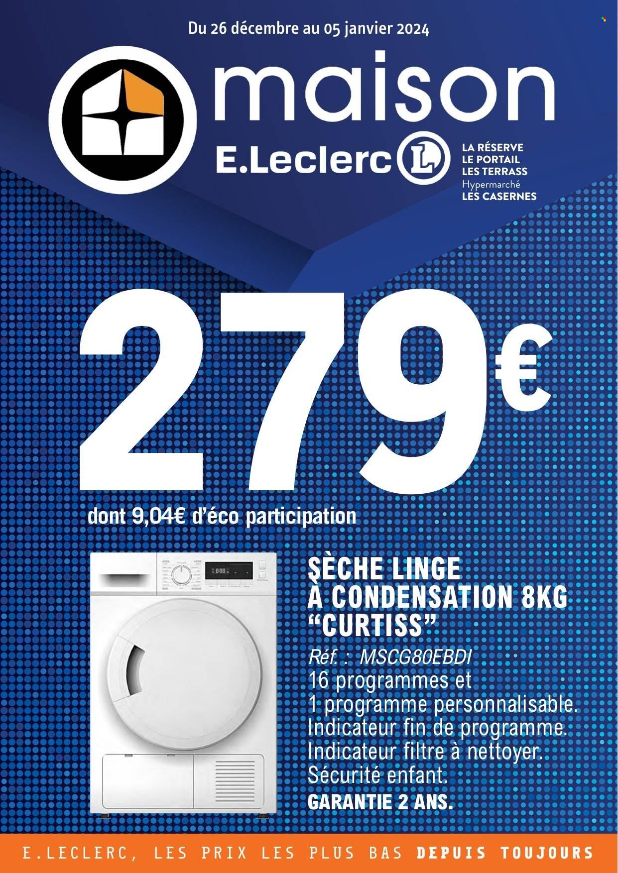 Catalogue E.Leclerc - 26/12/2024 - 05/01/2025. Page 1