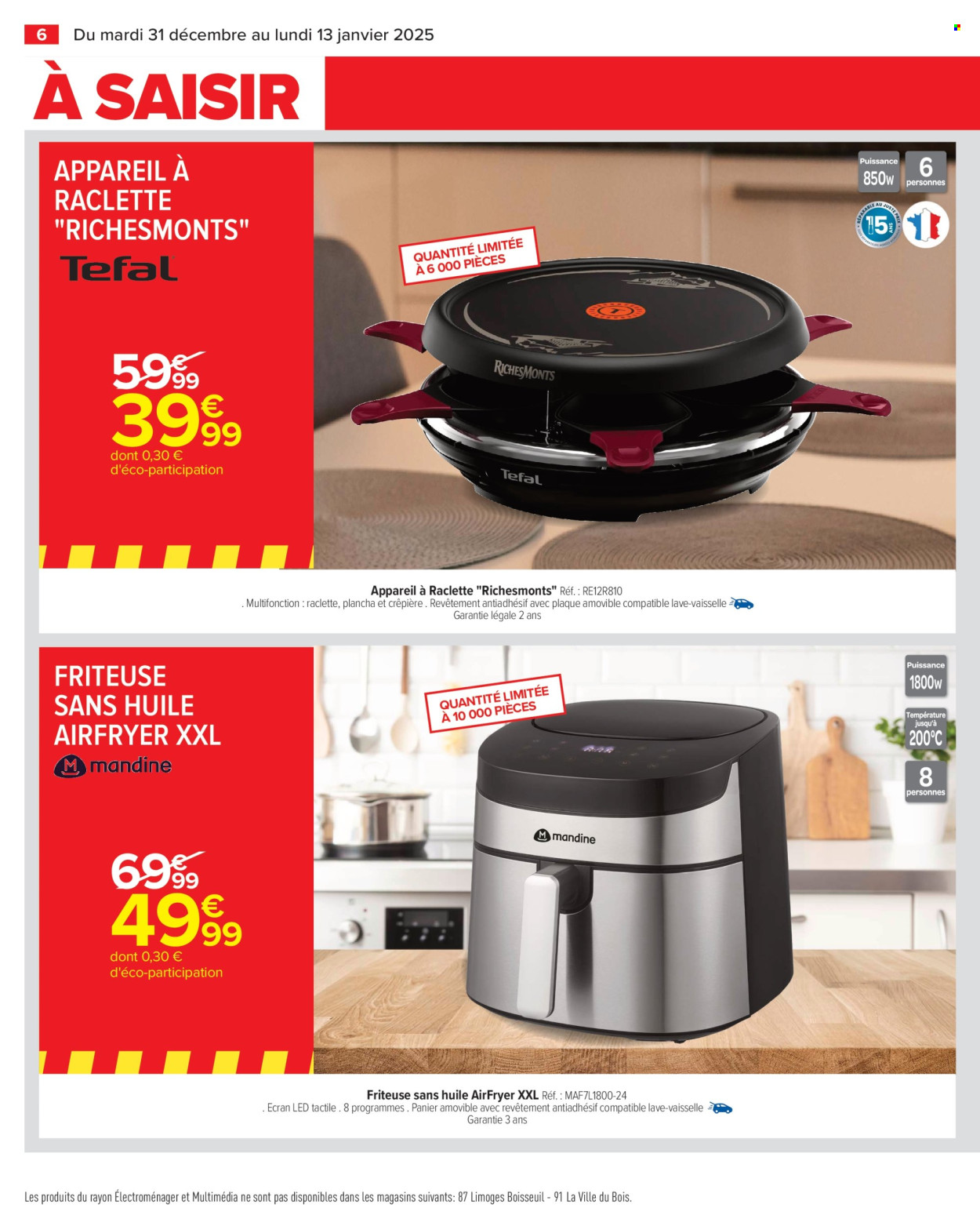 Catalogue Carrefour Hypermarchés - 31/12/2024 - 13/01/2025. Page 8