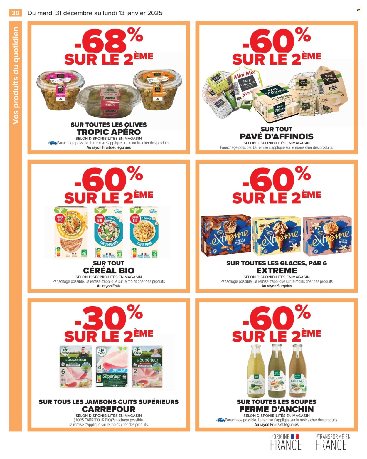 Catalogue Carrefour Hypermarchés - 31/12/2024 - 13/01/2025. Page 32