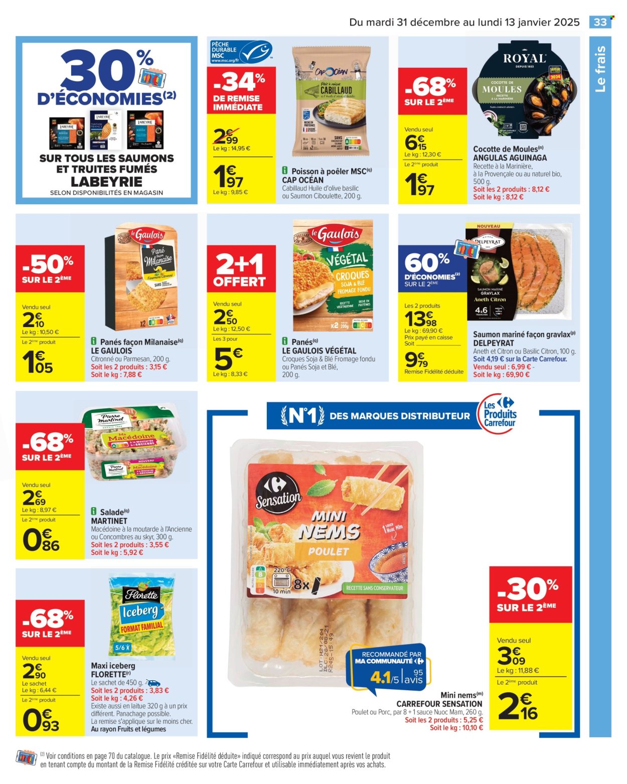Catalogue Carrefour Hypermarchés - 31/12/2024 - 13/01/2025. Page 35