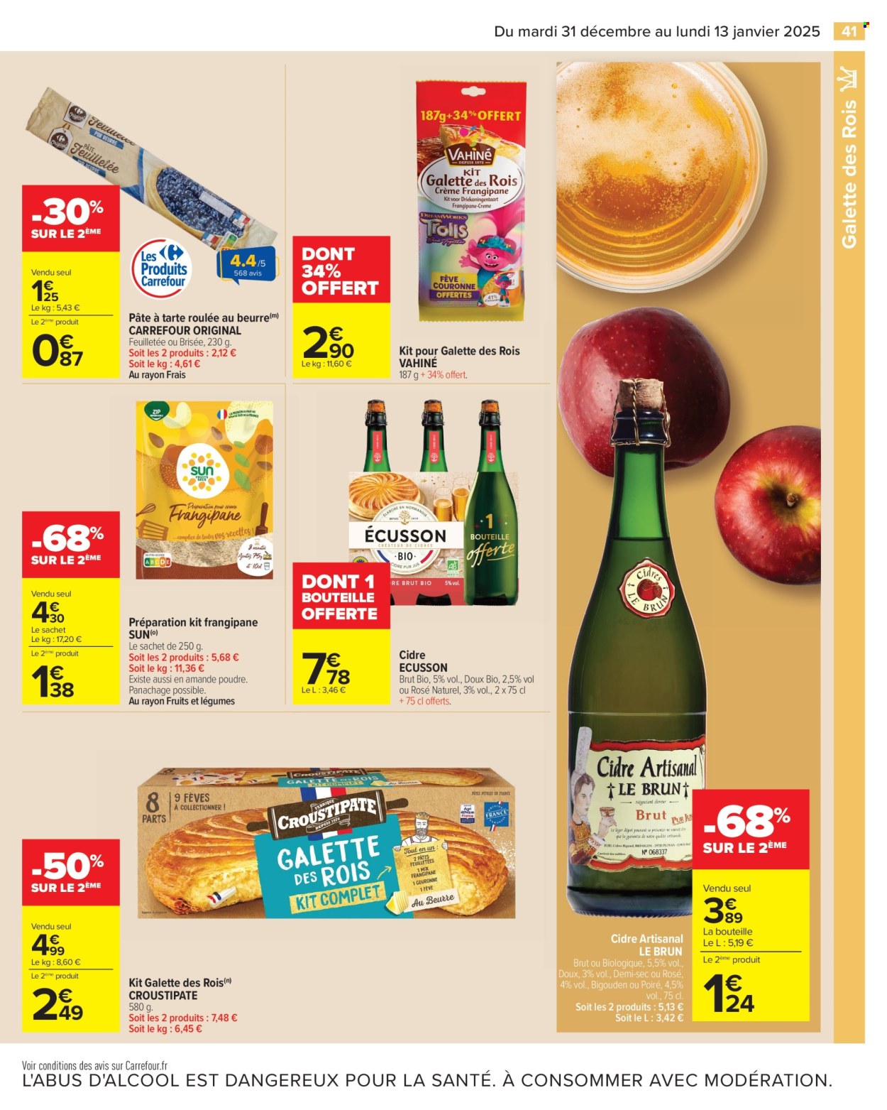 Catalogue Carrefour Hypermarchés - 31/12/2024 - 13/01/2025. Page 43